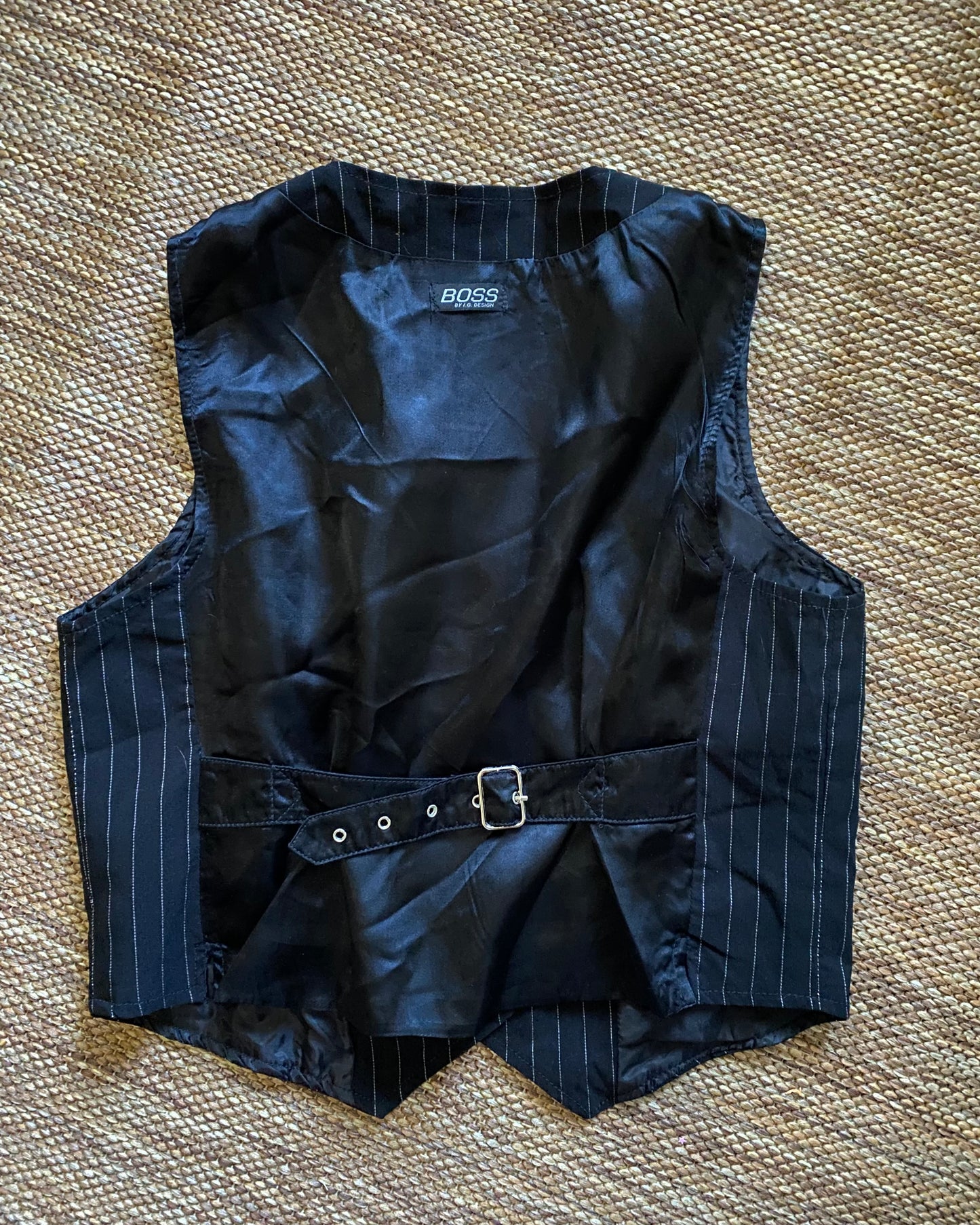 Vintage Boss Striped Vest