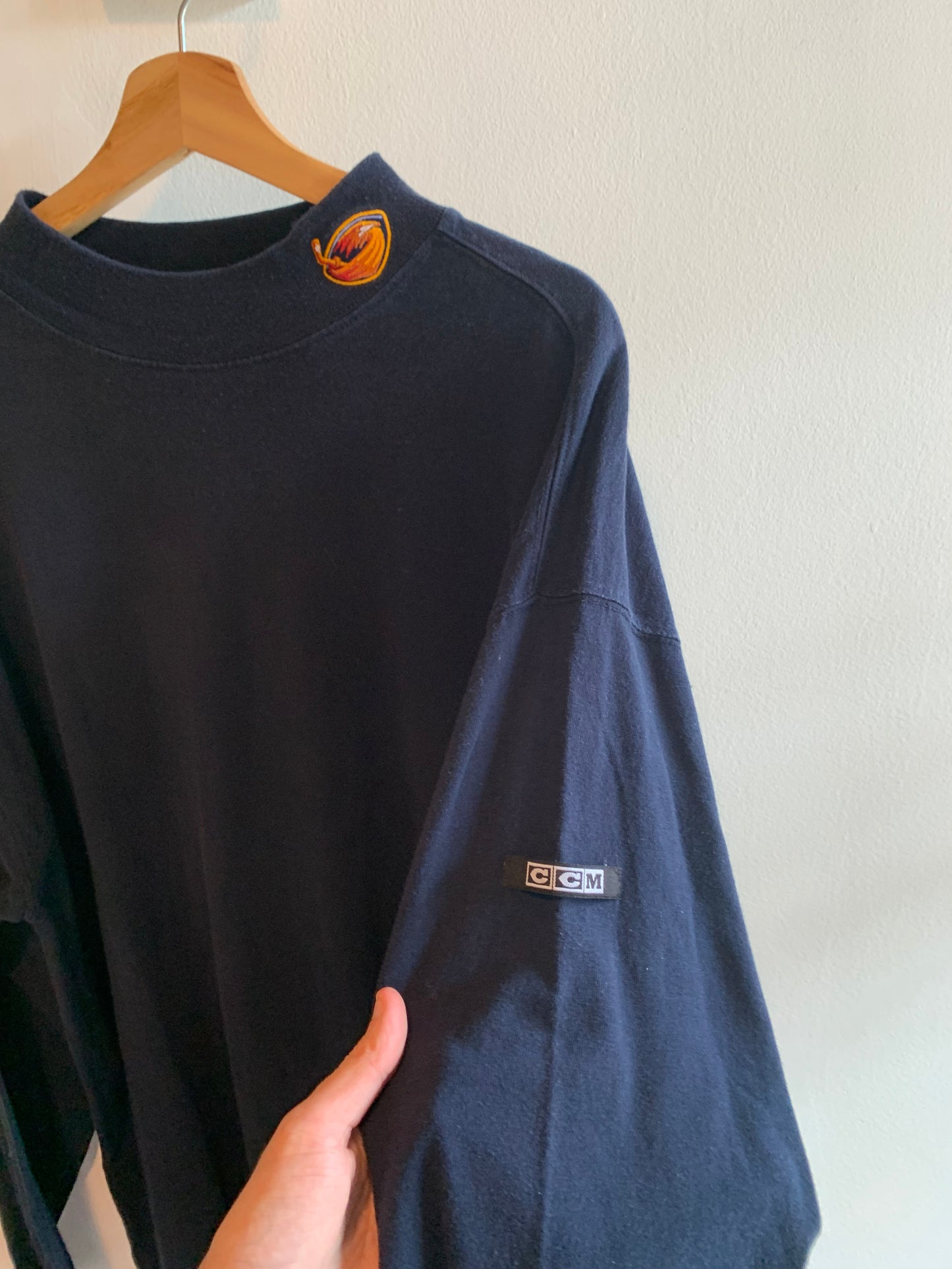 Vintage Atlanta Thrasher Mock Neck Long Sleeve Shirt