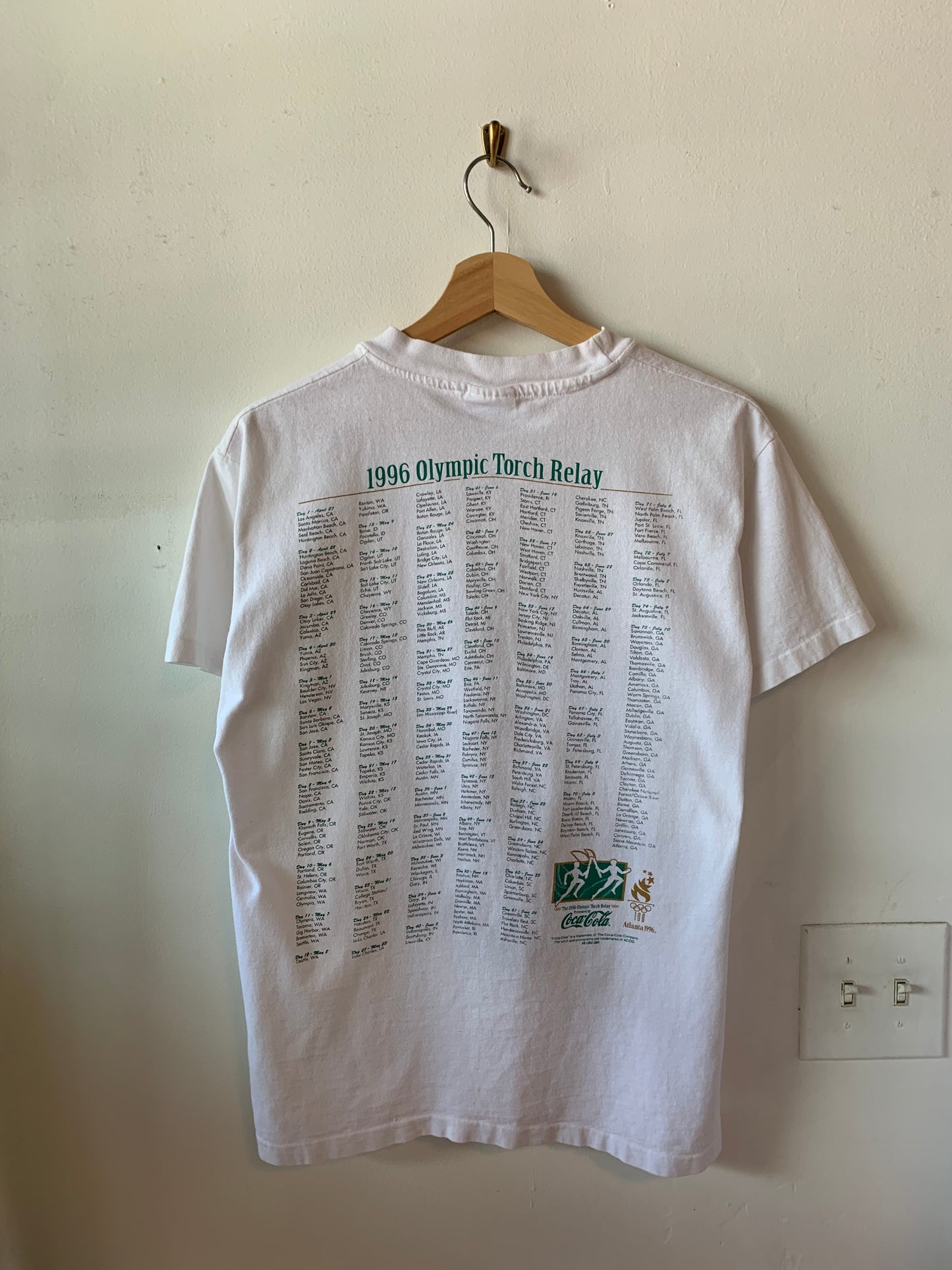 Vintage Olympic Torch Relay Tee
