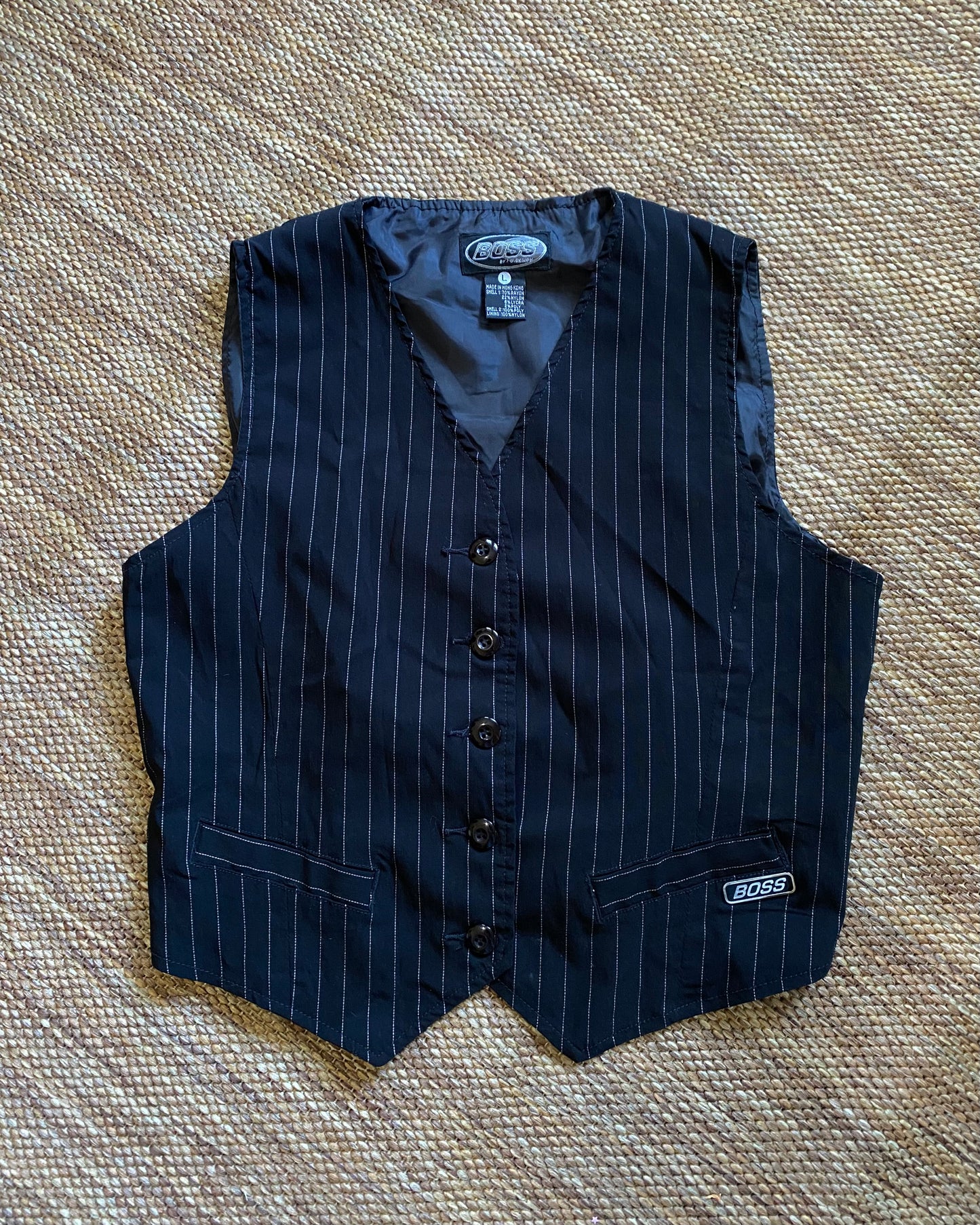 Vintage Boss Striped Vest