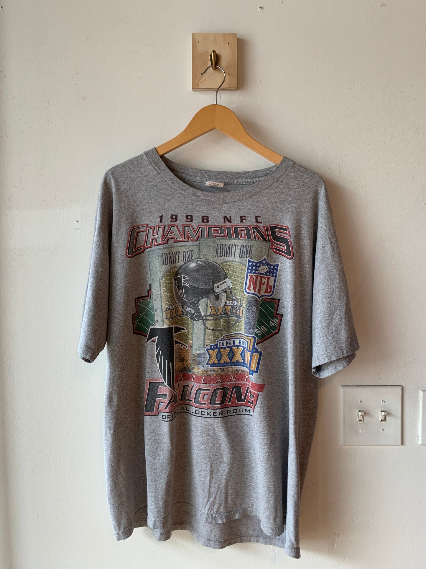 1998 Falcons NFC Champions Tee