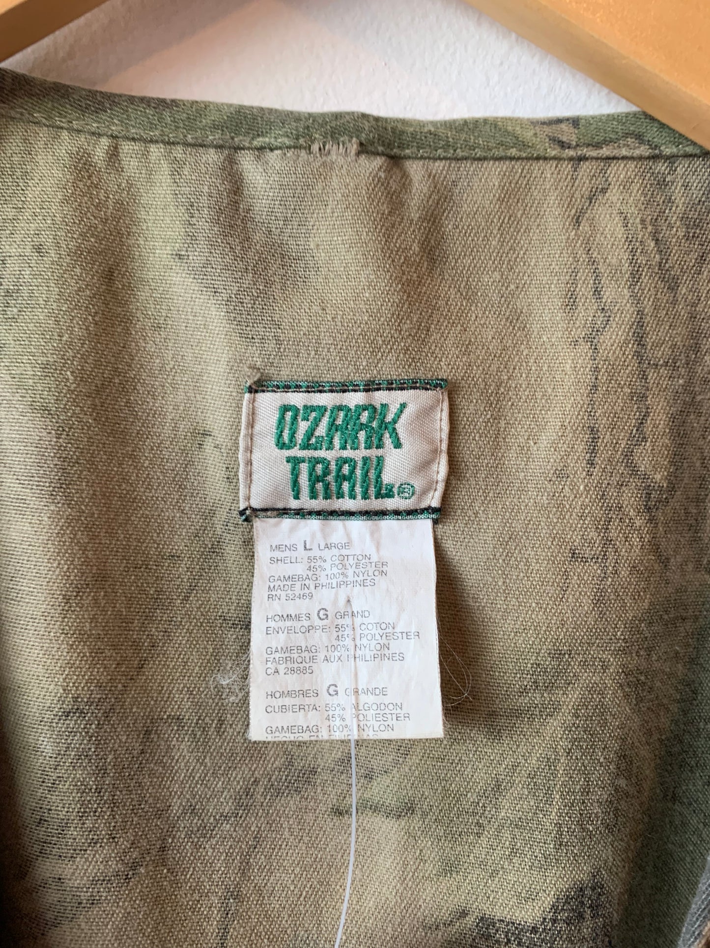 Vinatge Ozark Trail Hunting Vest