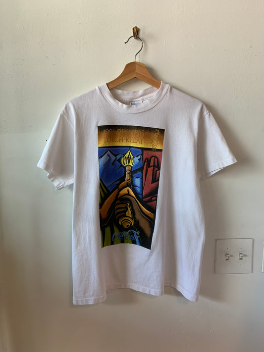 Vintage Olympic Torch Relay Tee