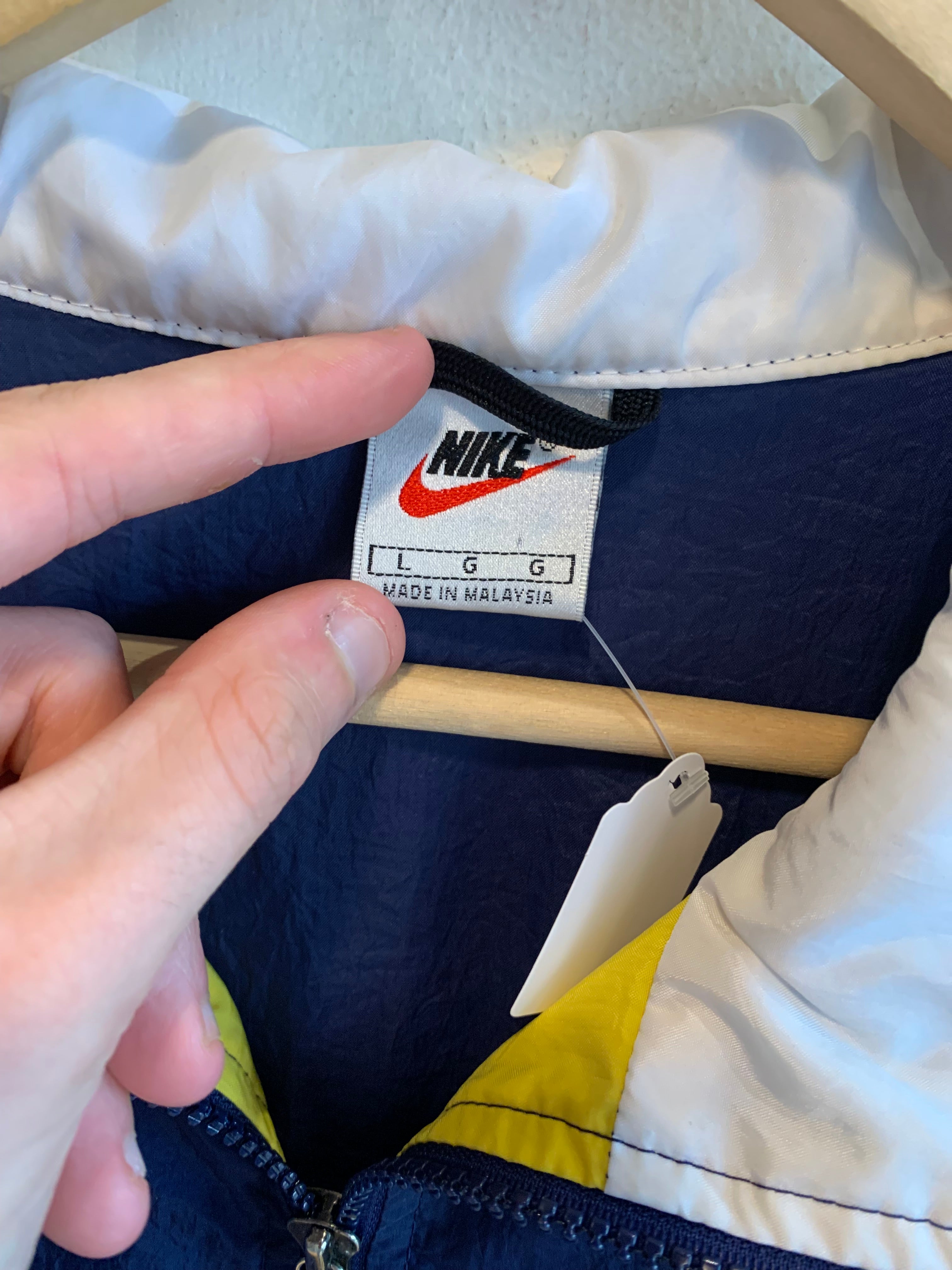 Vintage Nike Windbreaker Zip Up