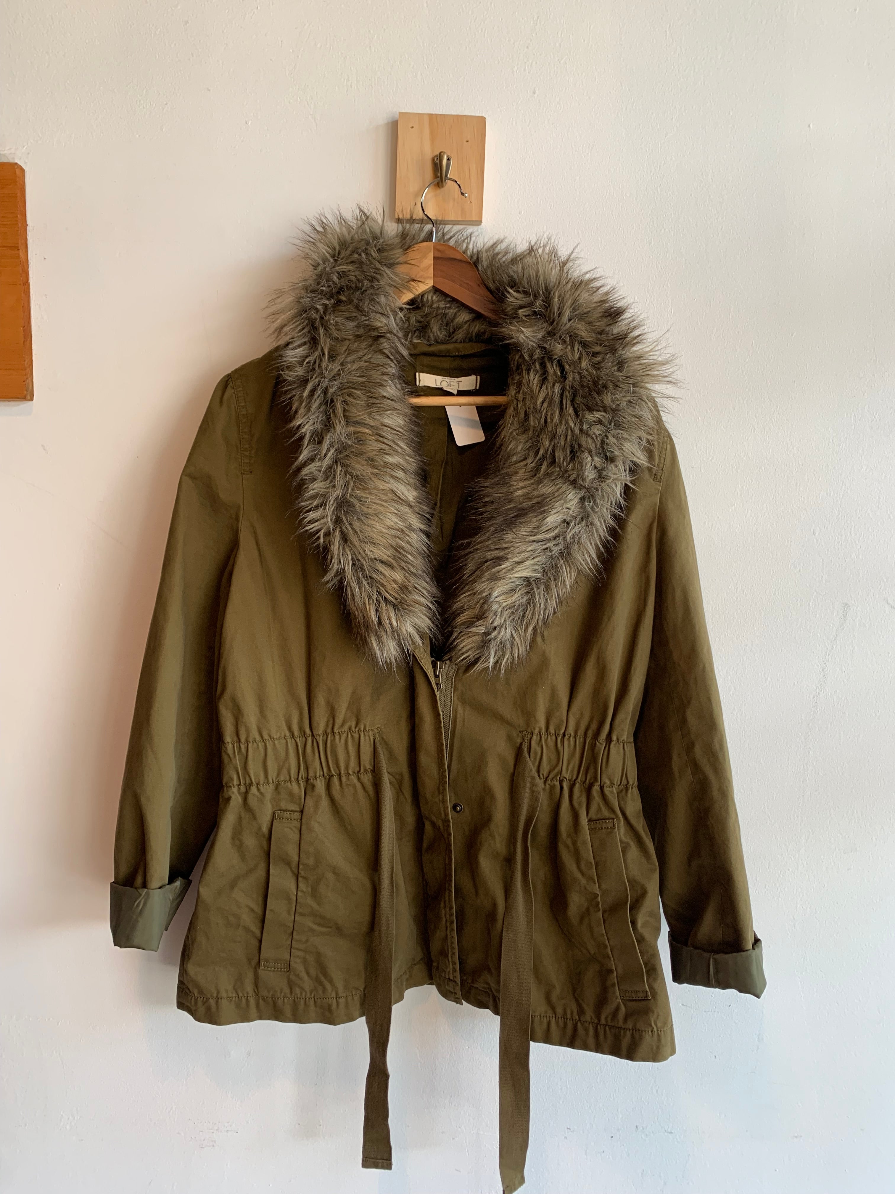 Loft Faux Fur Jacket