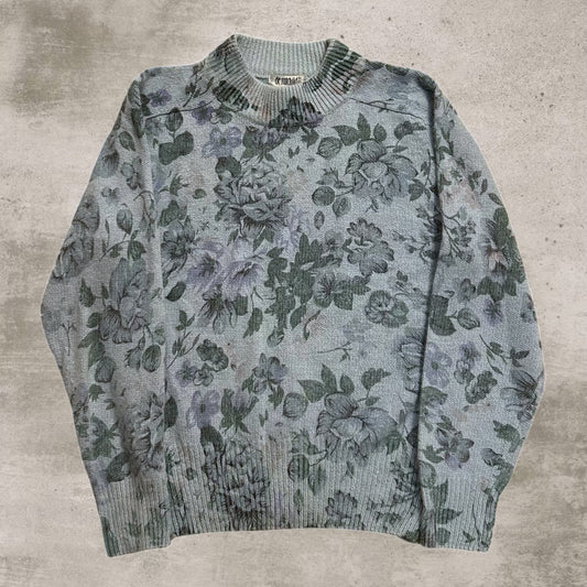 Vintage De Rotchild Floral Sweater