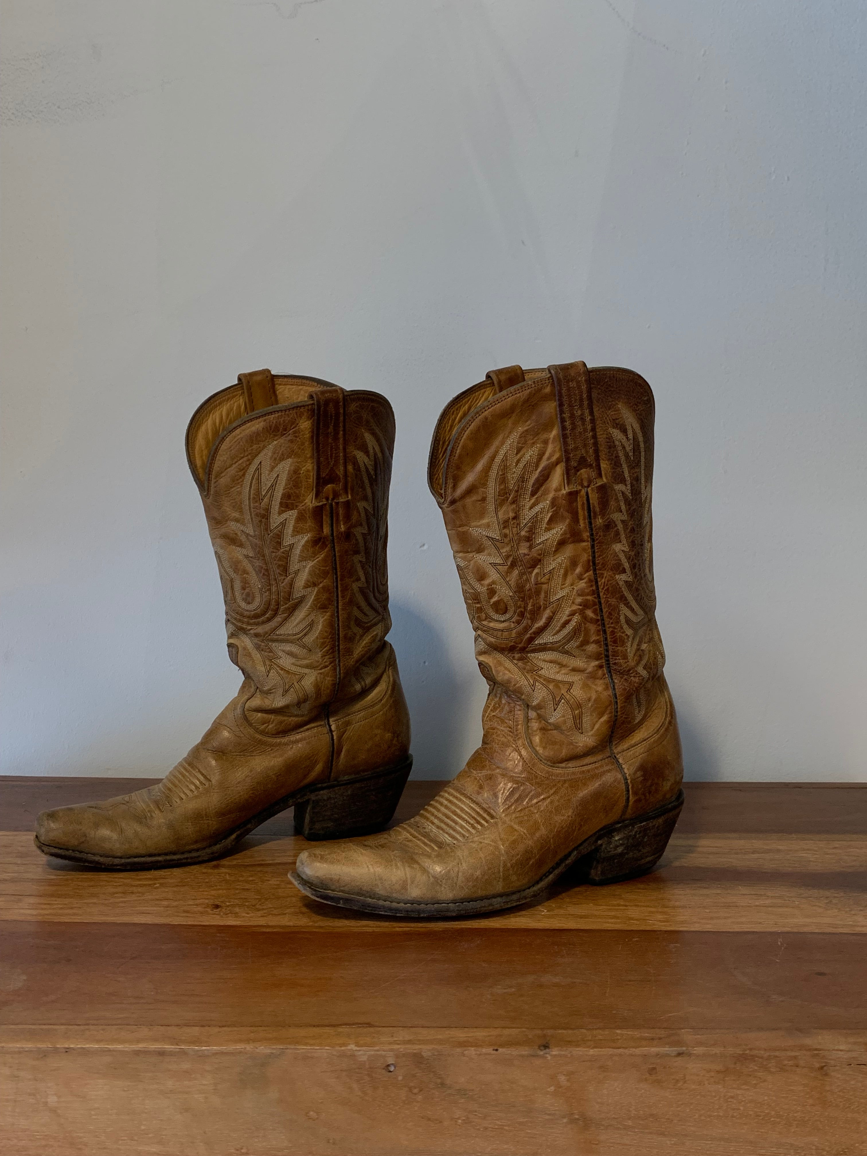 Charlie 1 Horse Leather Cowboy Boots