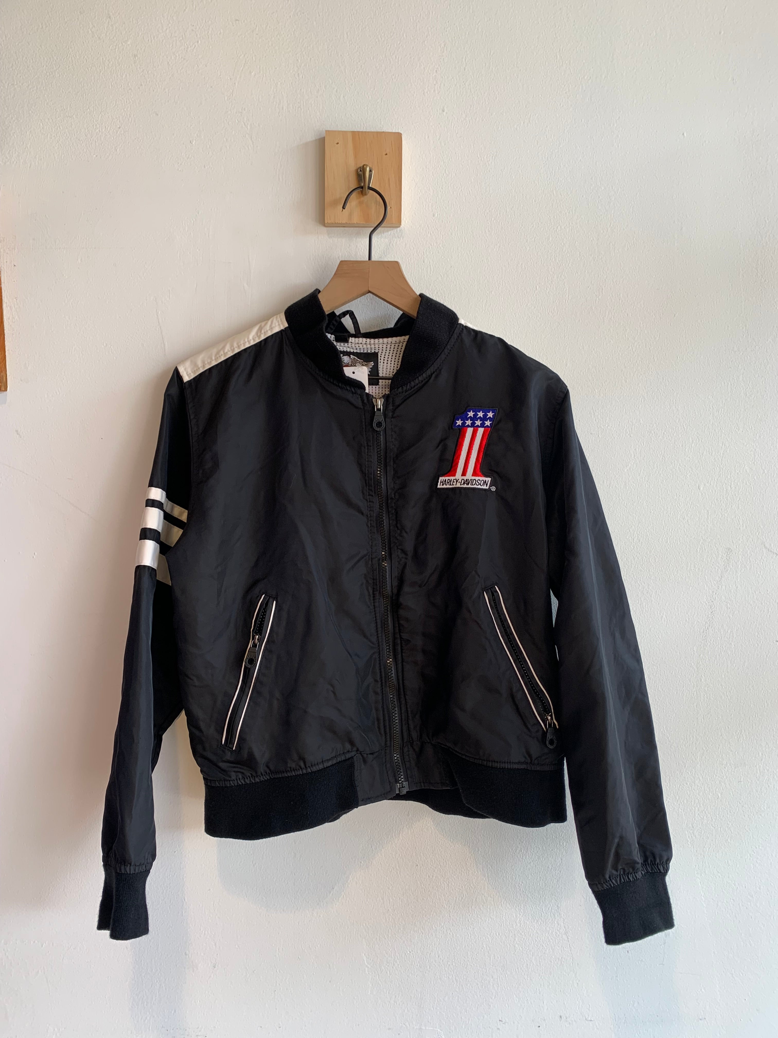 Womans Vintage Harley-Davidson Bomber Jacket