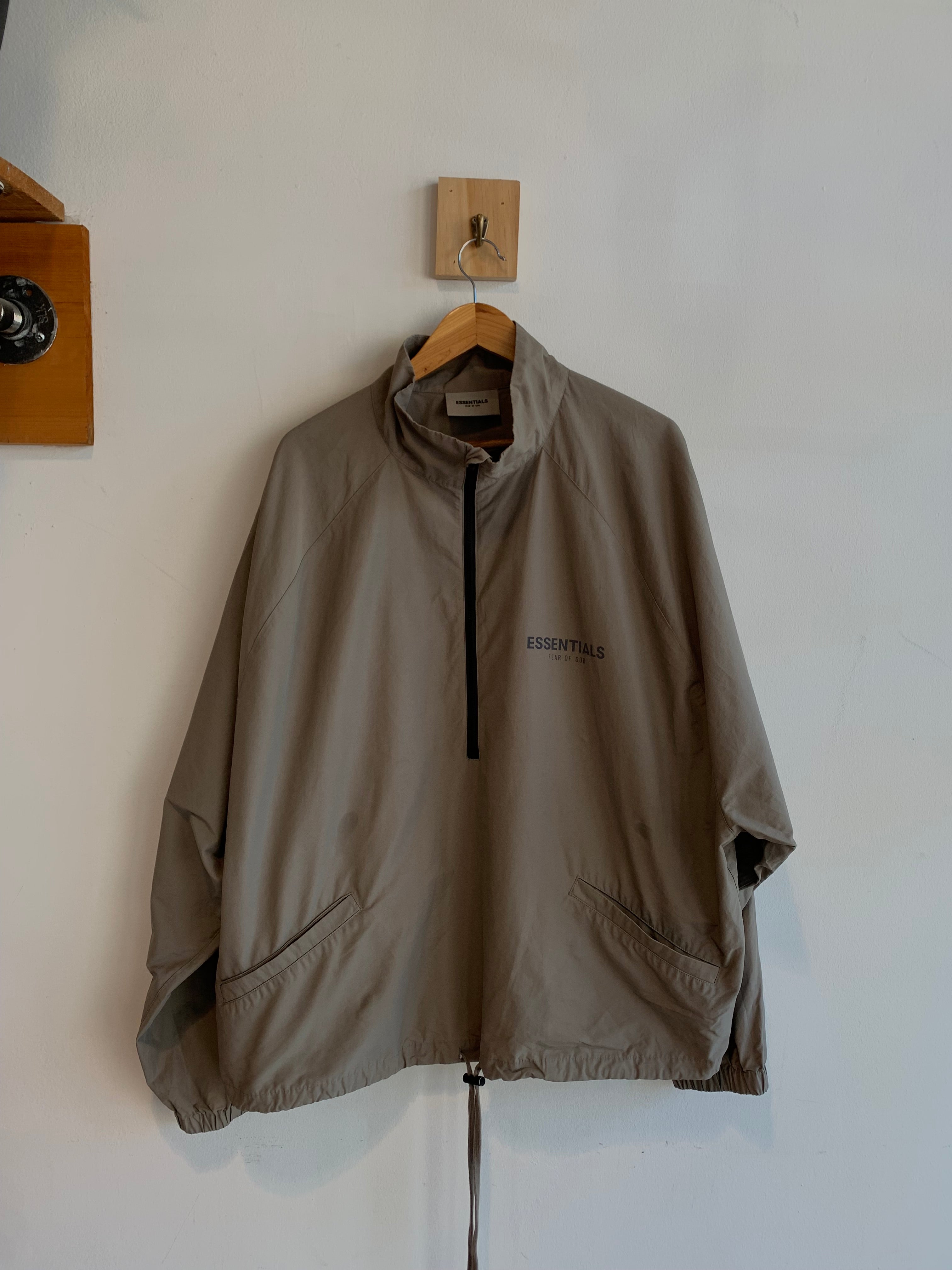 Fear Of God Essentials Half Zip Track Jacket