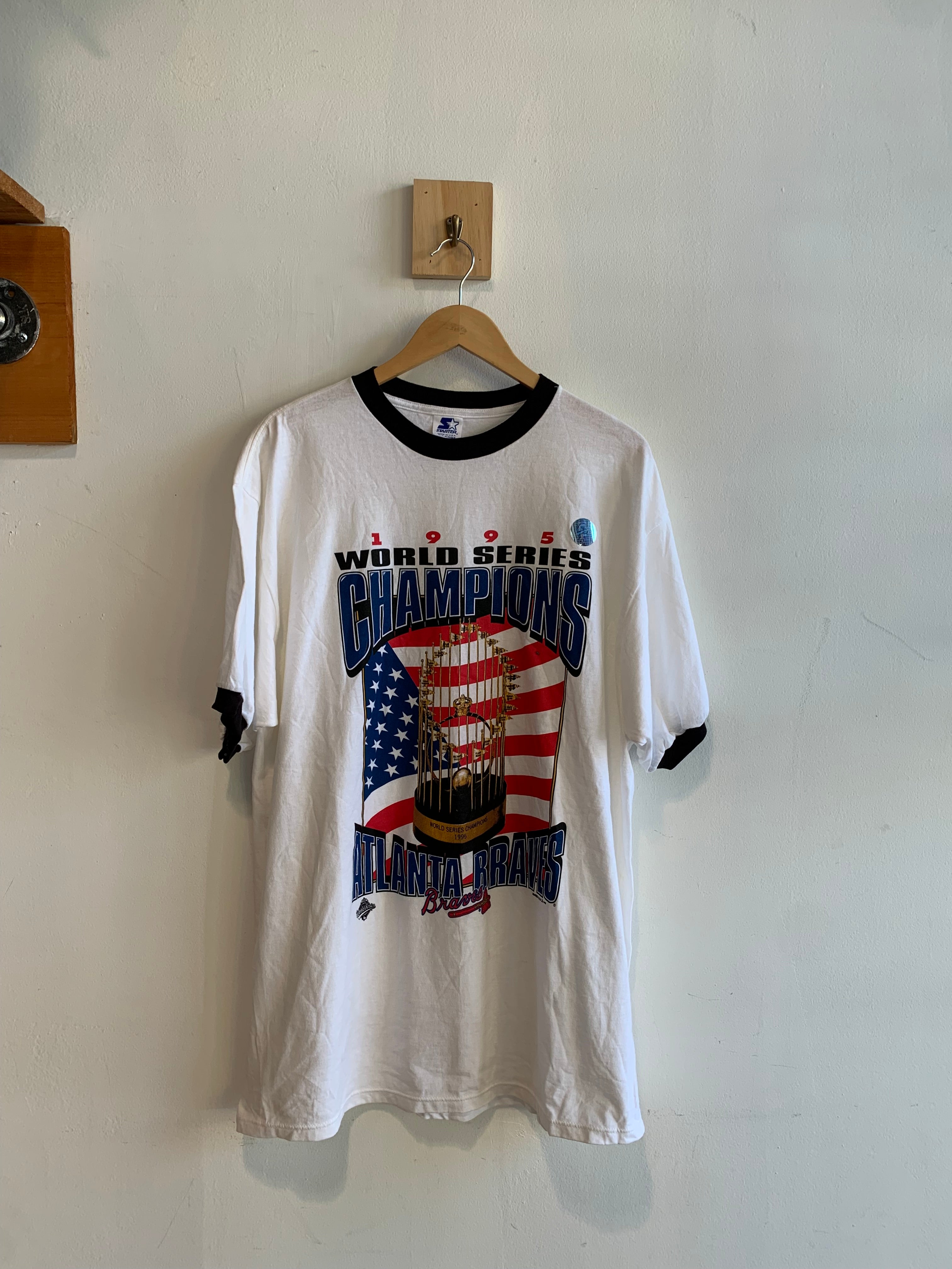 Vintage Atlanta Braves World Series Champions T-Shirt