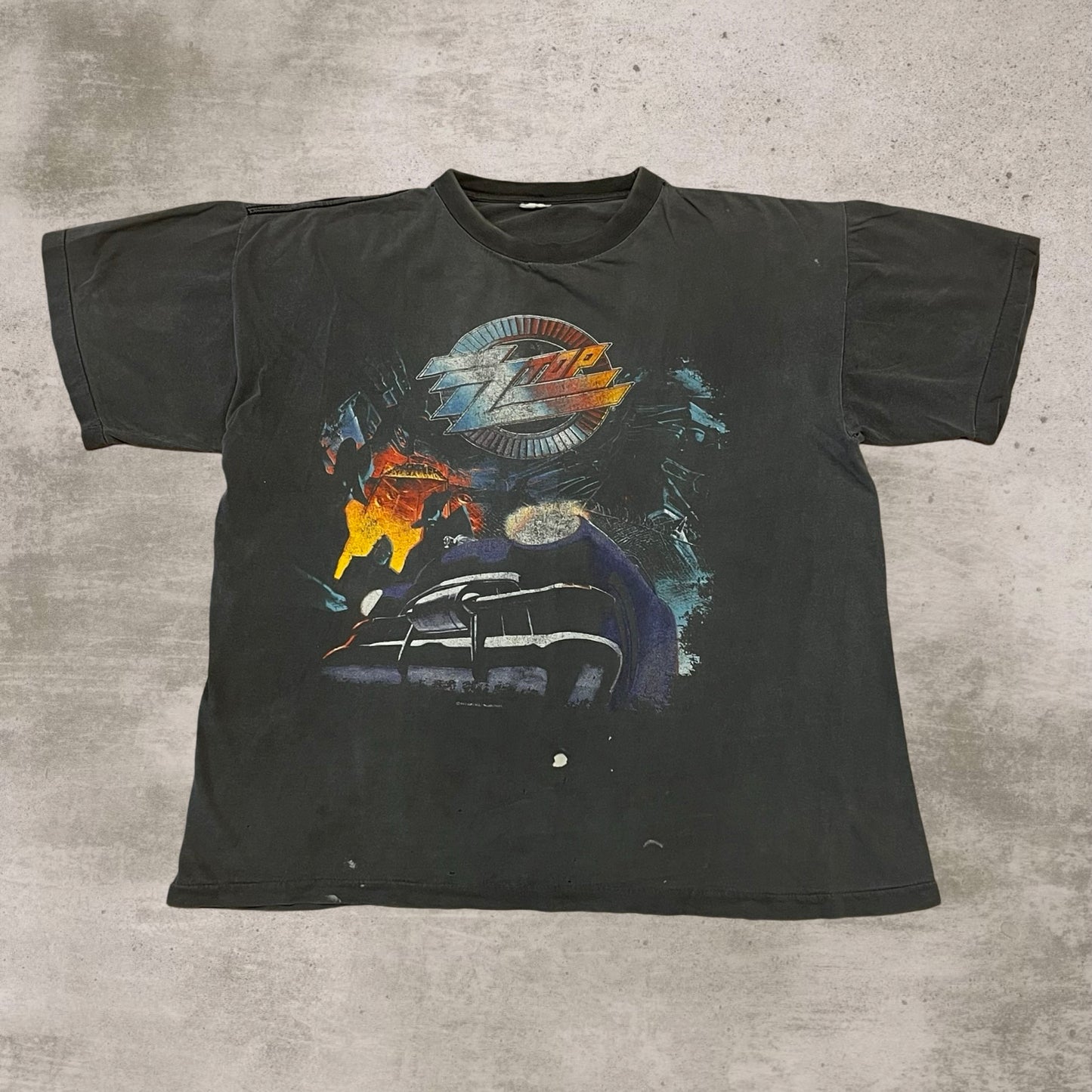 1991 ZZ Top Recycler World Tour Tee