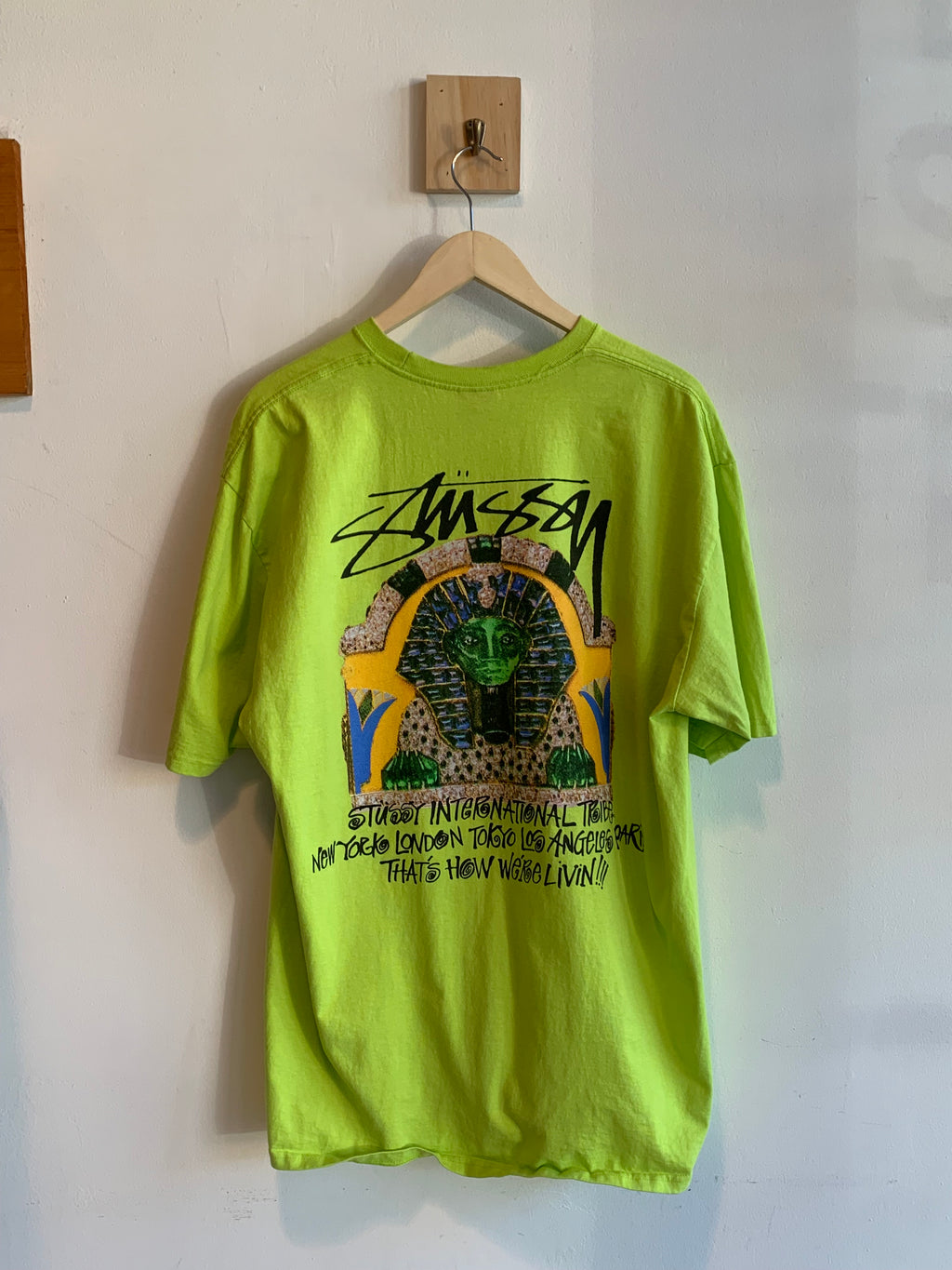 Stüssy Key lime Sphinx Tee