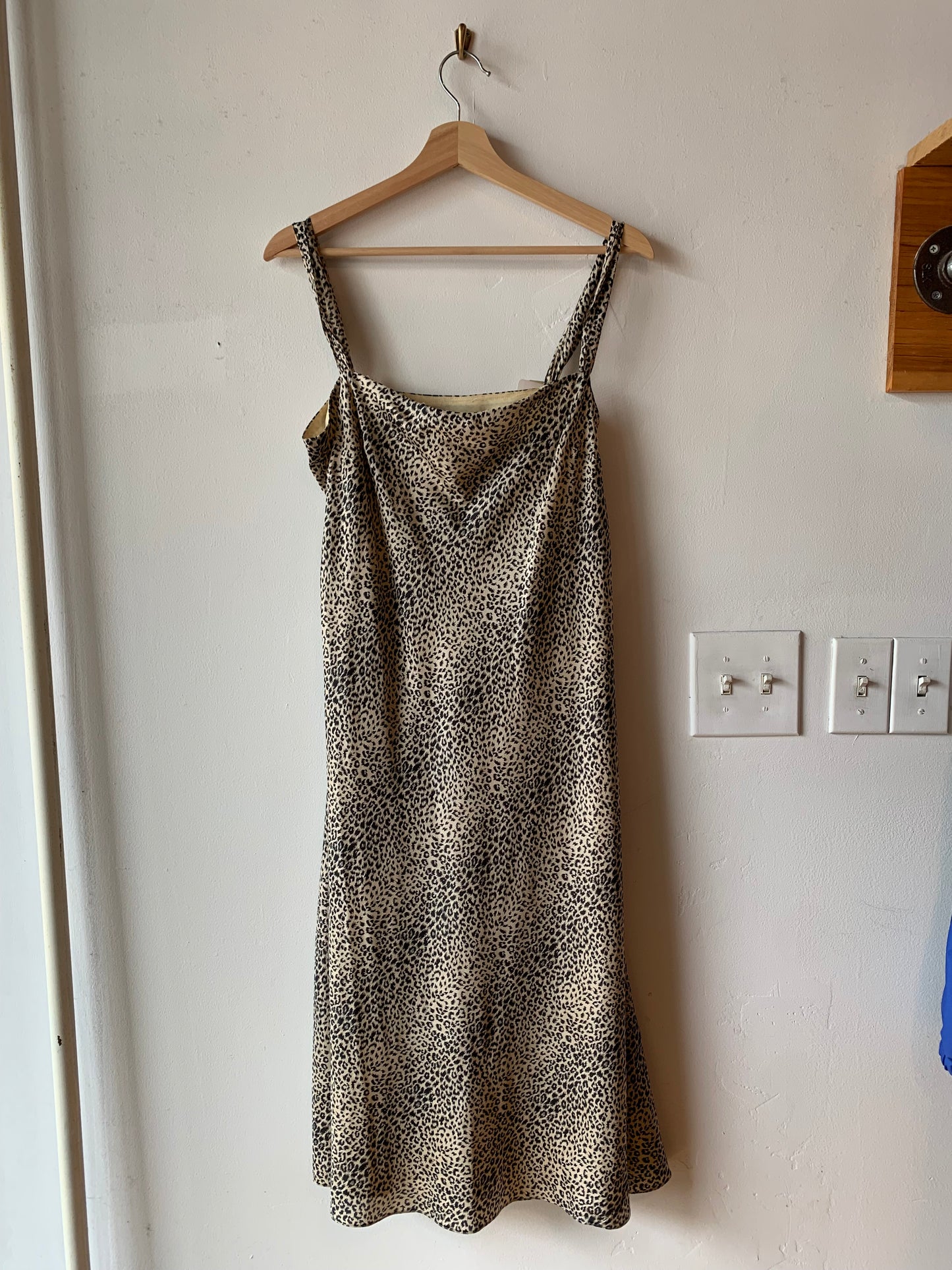 Cheetah print dress