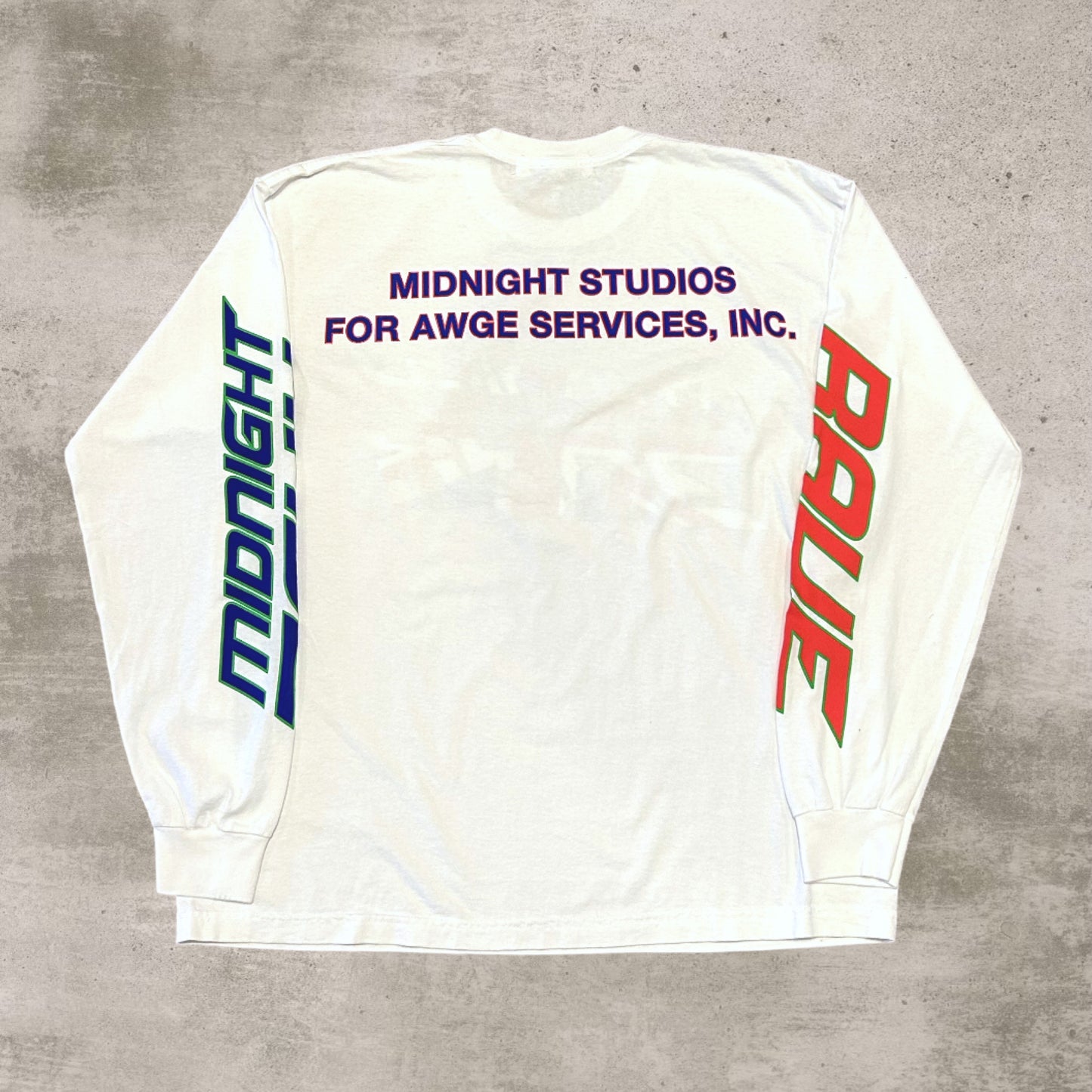 AWGE x Midnight Studios Long Sleeve Tee