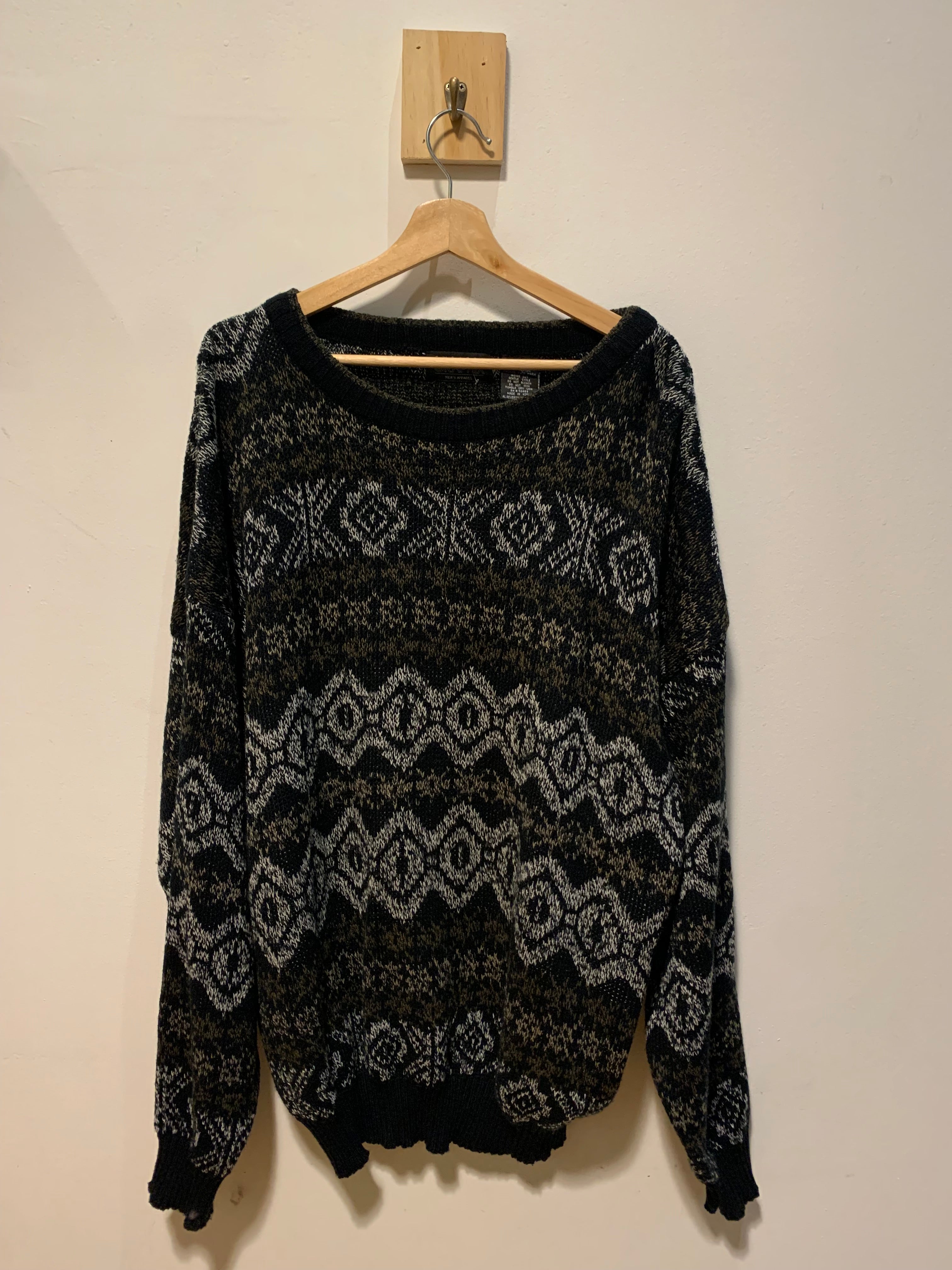 Vintage Graphx Knit Sweater