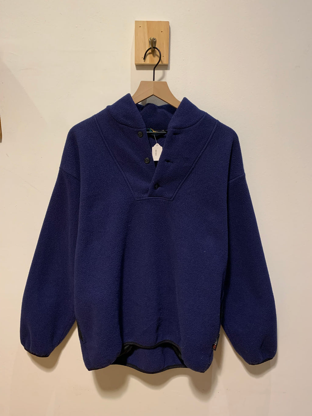 Vintage EBTEK Fleece Henley