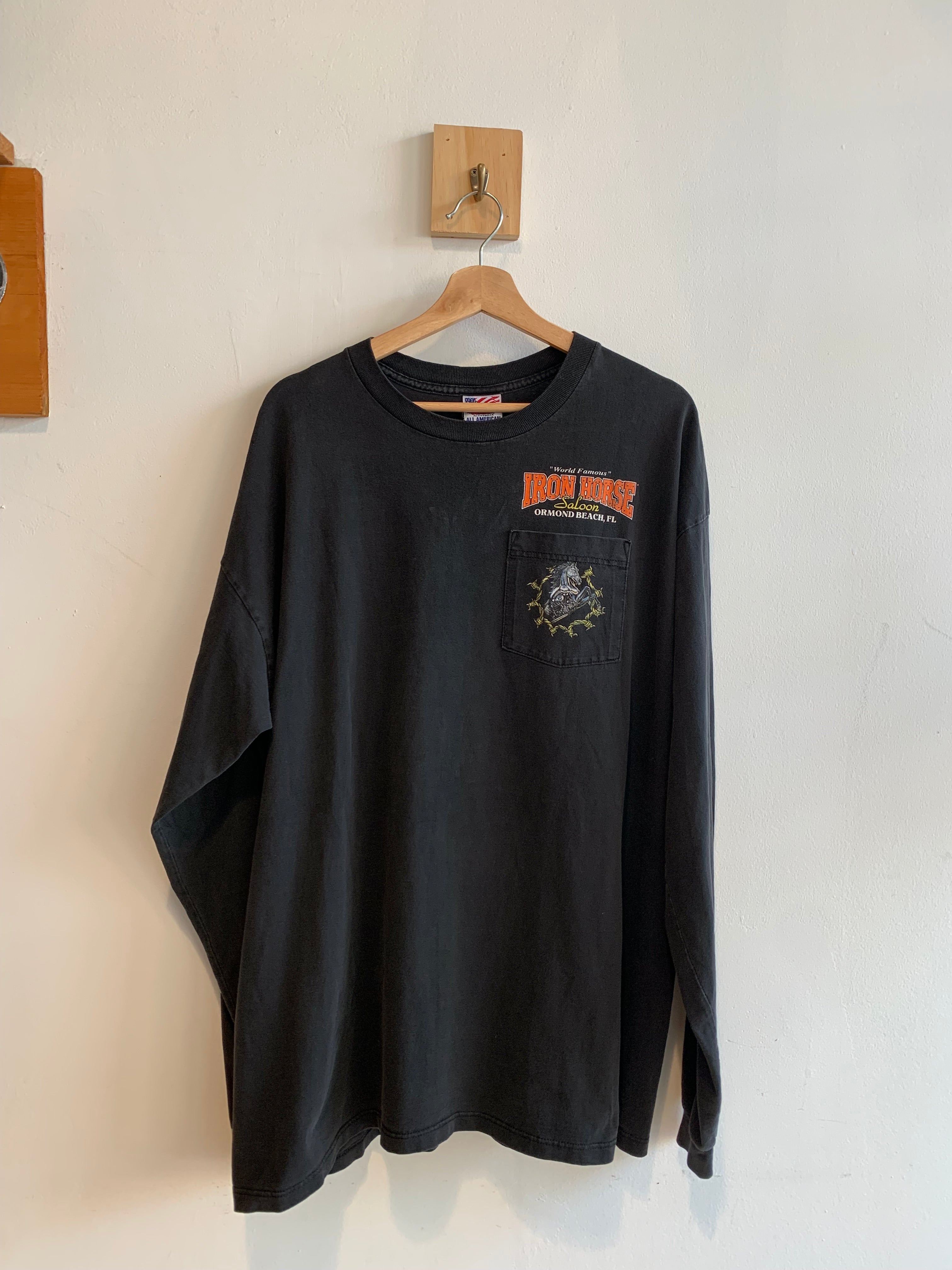Vintage Iron Horse Saloon Long Sleeve T-Shirt