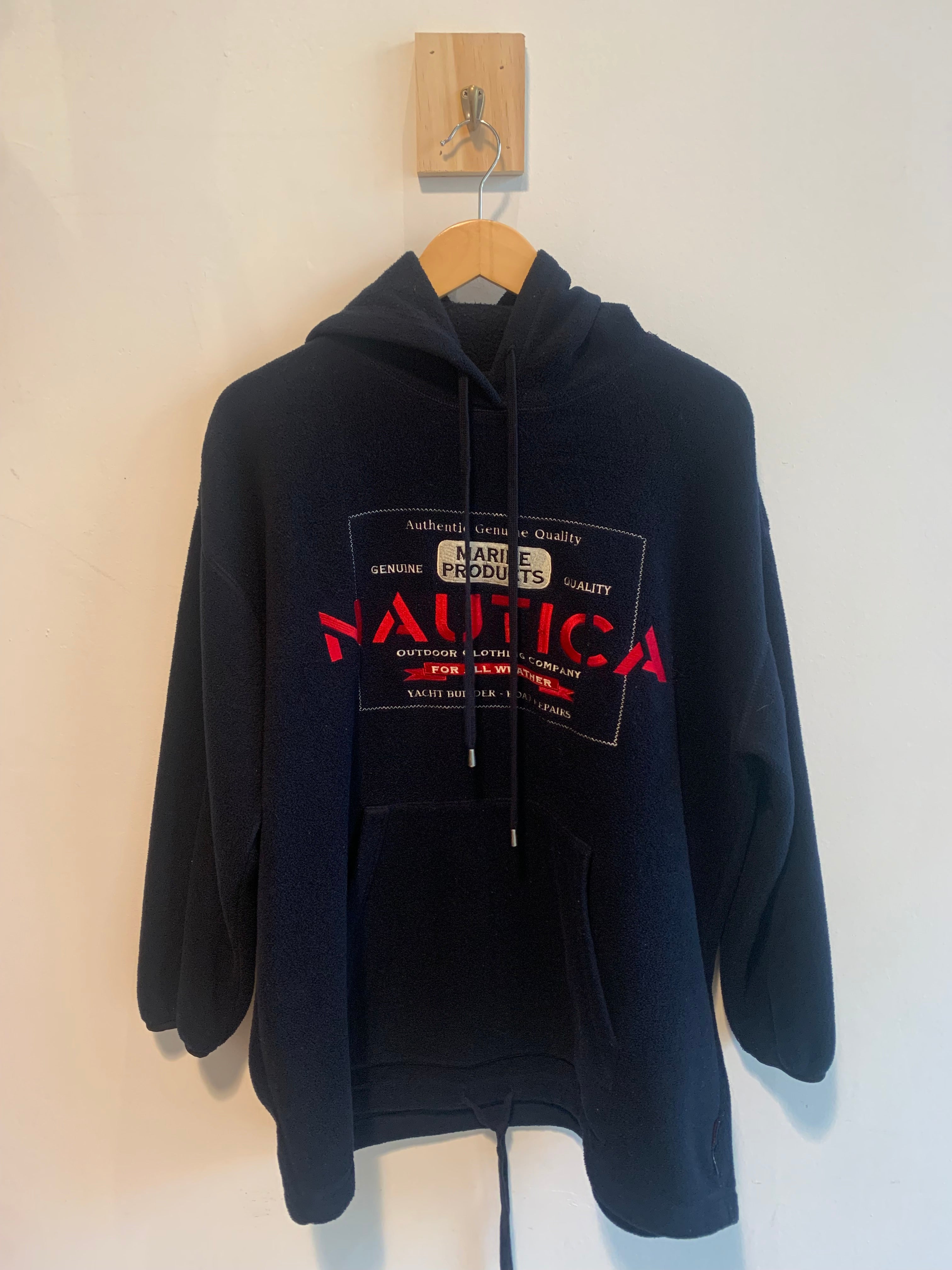Vintage Nautica Marine Products Hoodie