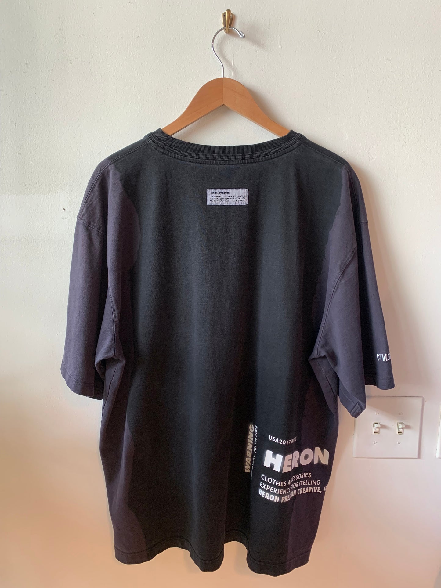 Heron Preston x CAT Power Tee