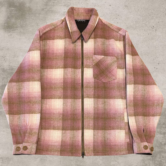 The Hundreds Zip Up Flannel