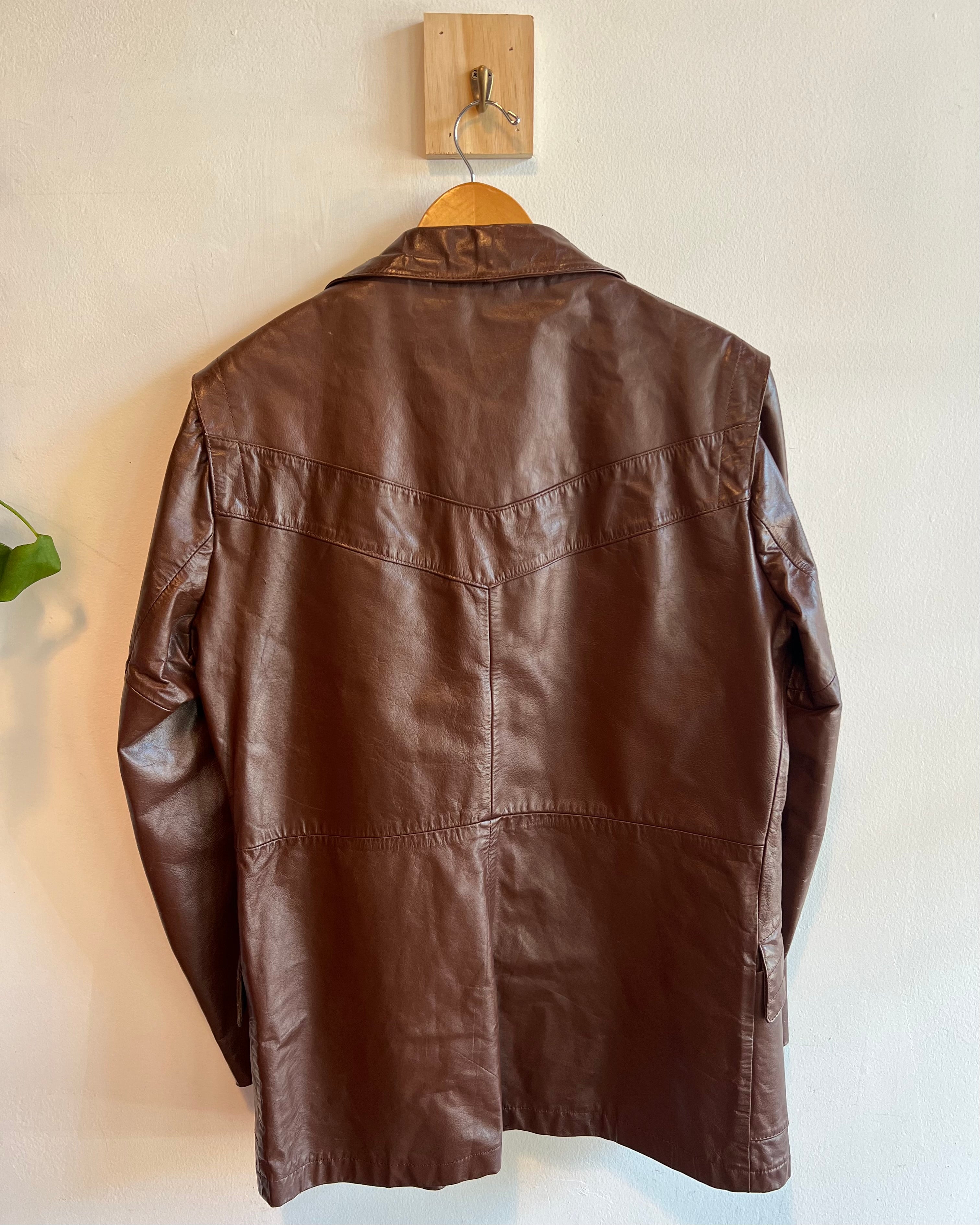 70's Sears Leather Jacket