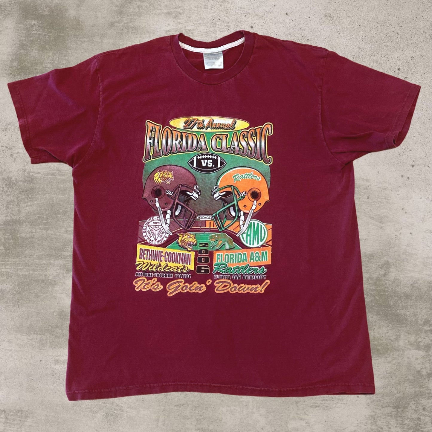 Vintage Florida Classic HBCU FAMU vs BCC Tee