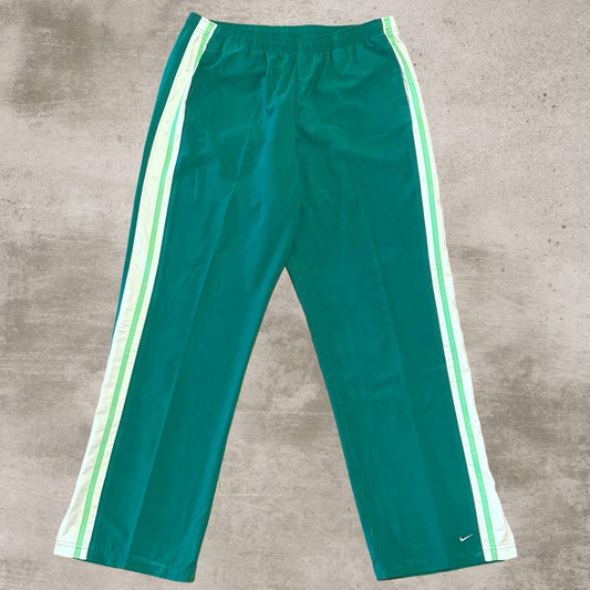 Vintage Green Nike Track Pants