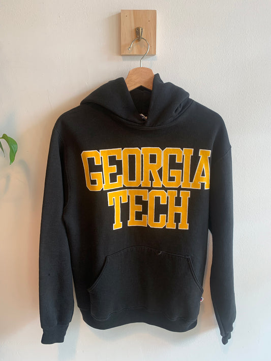 90s Russell Georgia Tech Hoodie