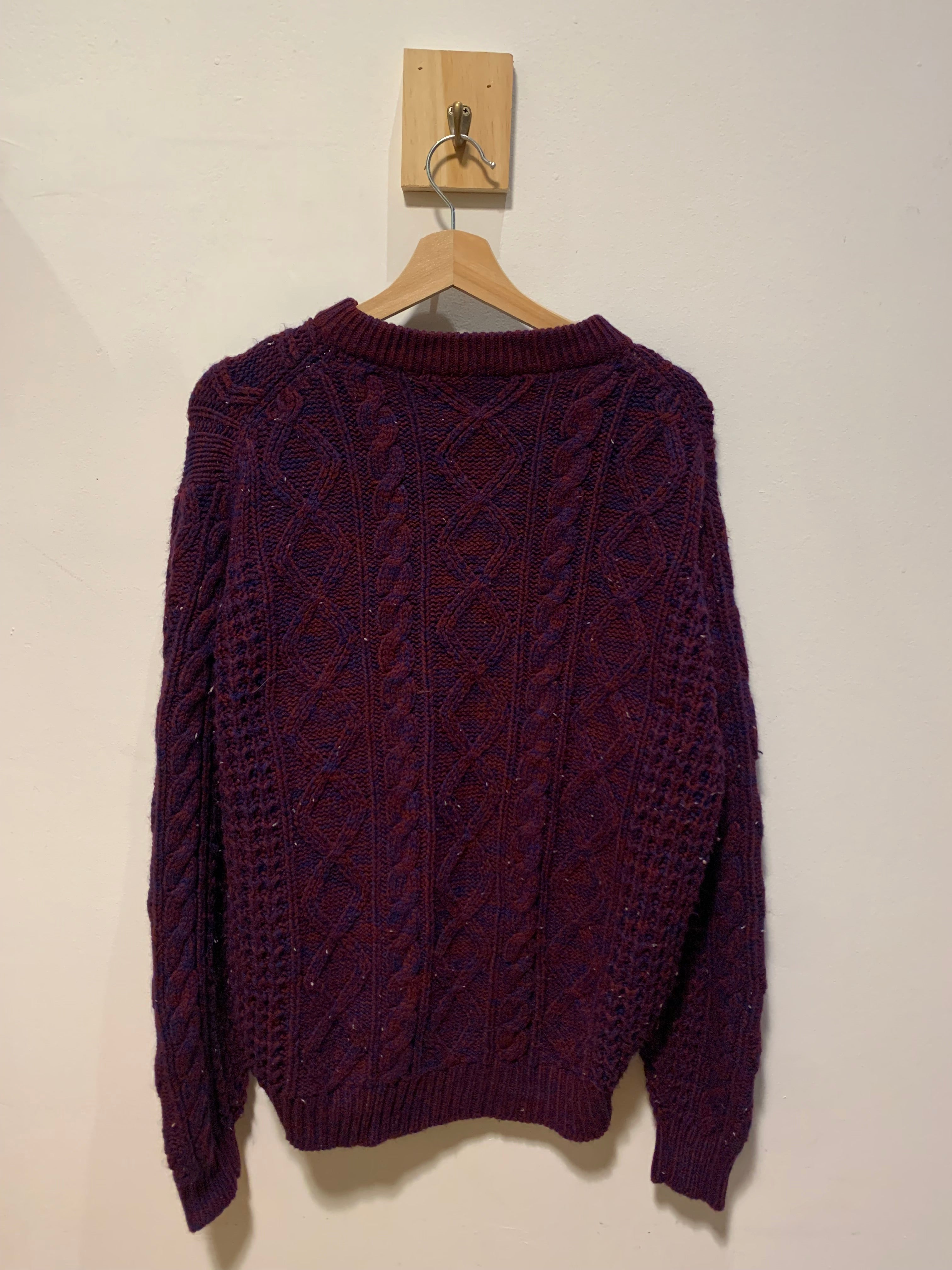 Vintage Cable Knit Sweater