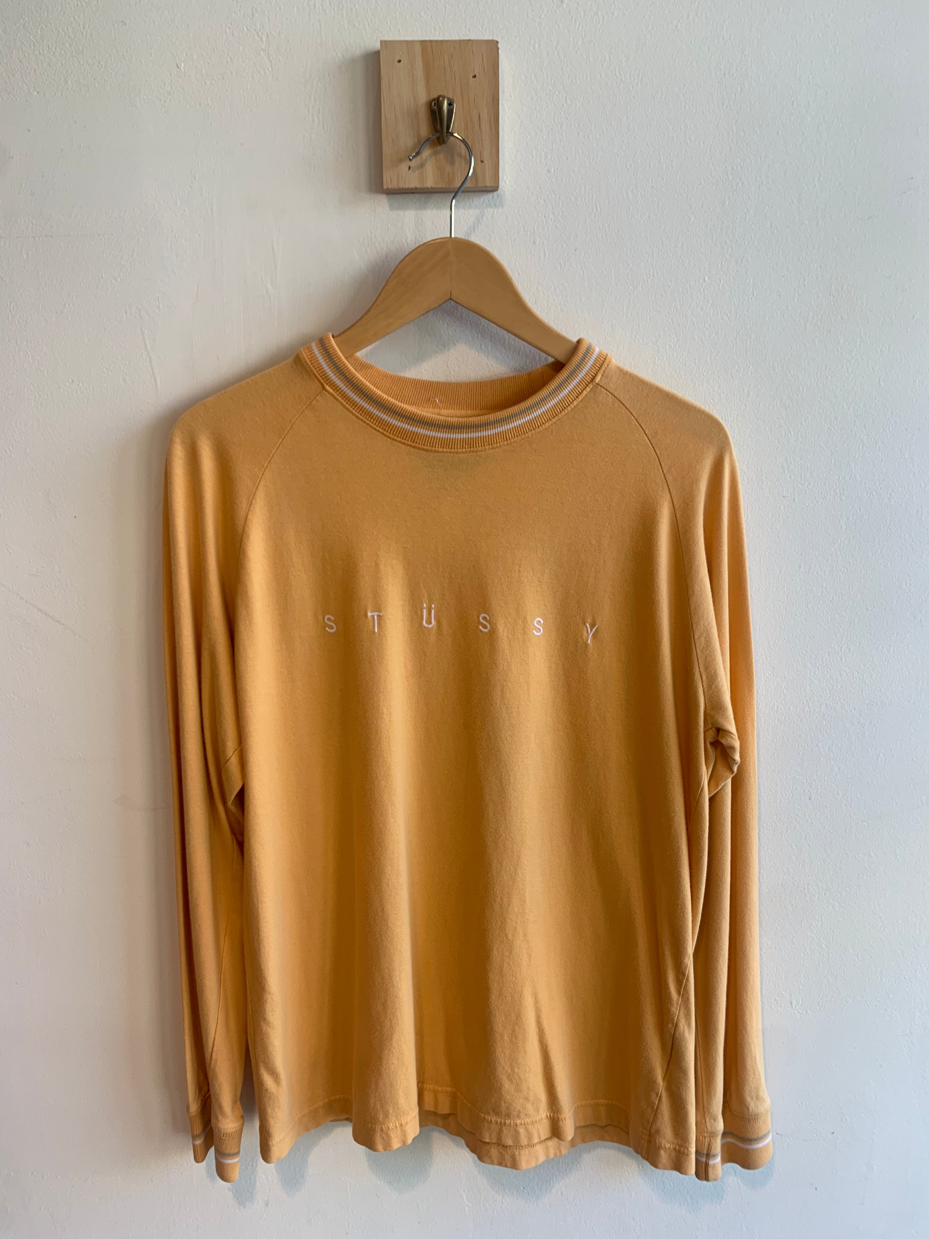 Stussy Embroidered Logo Long Sleeve