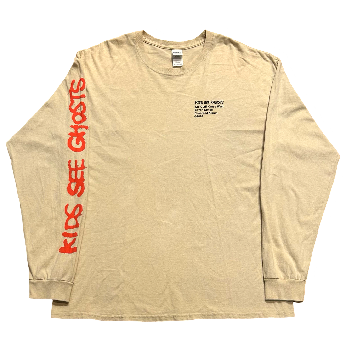 Kids See Ghosts Long Sleeve T-Shirt