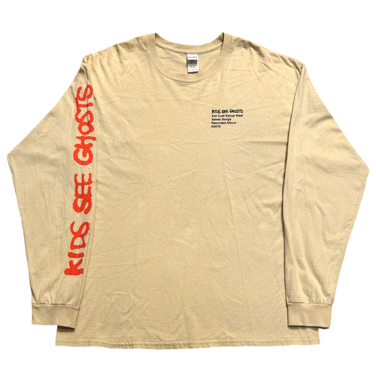 Kids See Ghosts Long Sleeve T-Shirt