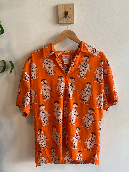 Vintage Operation Button Up