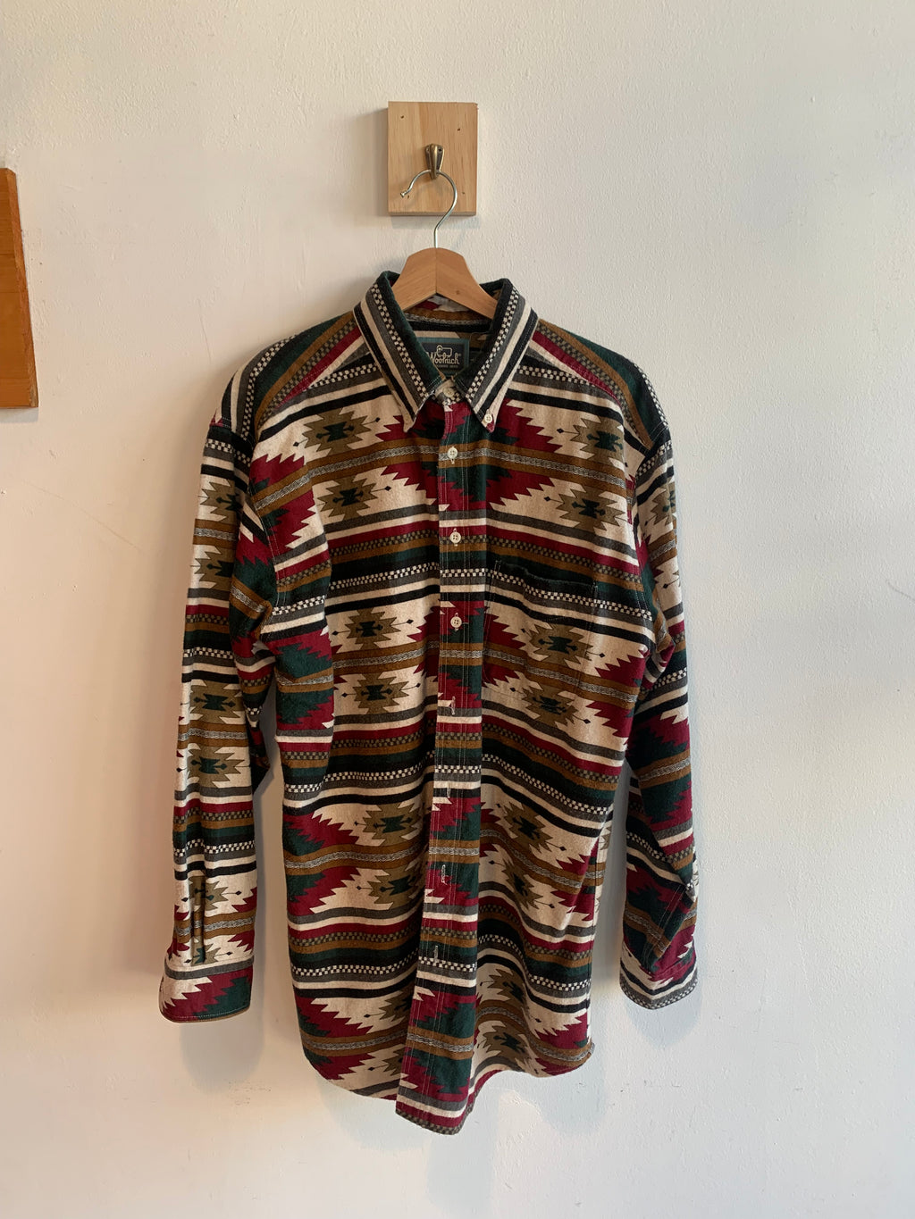 Vintage Aztec Woolrich Flannel