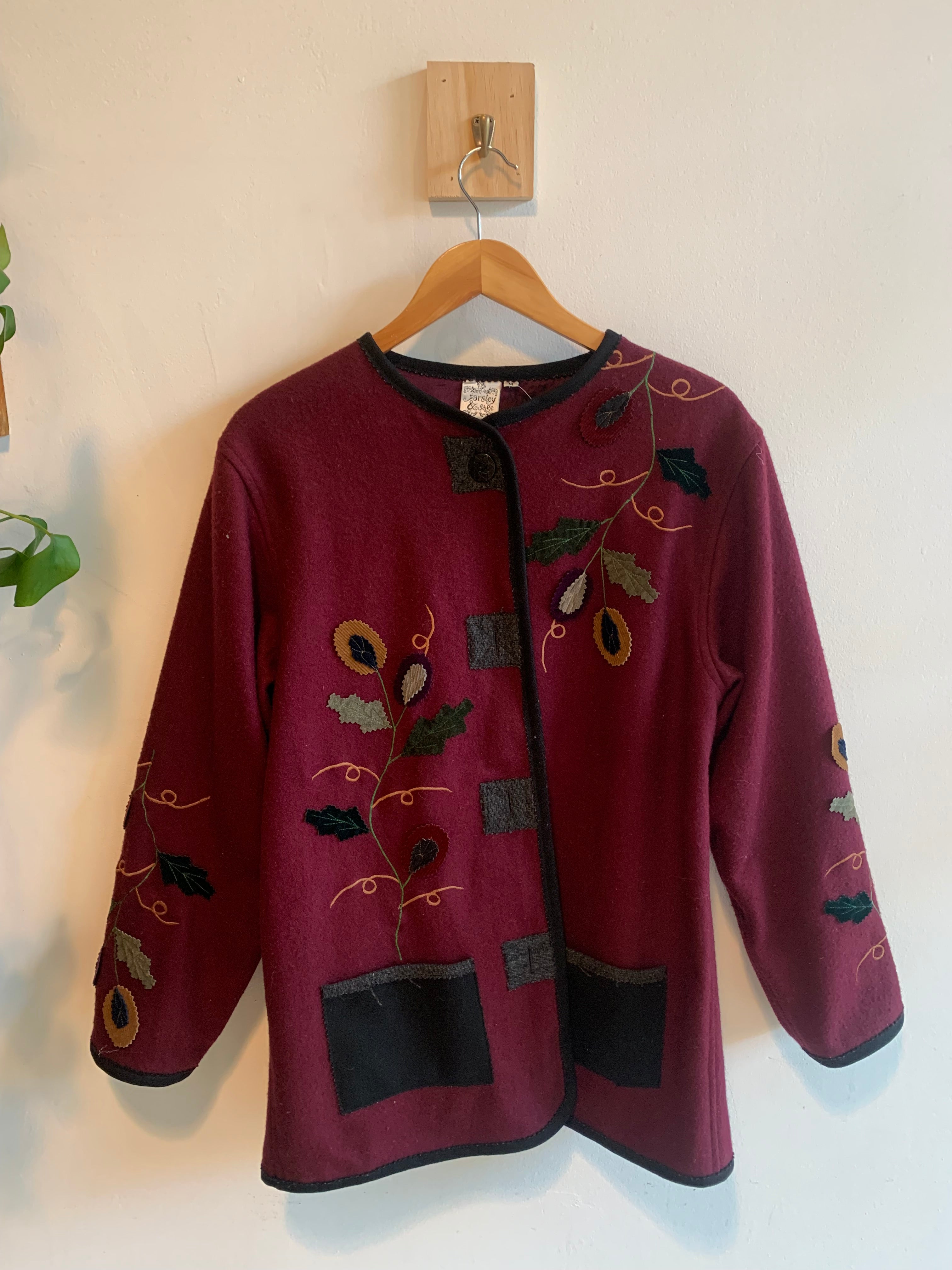 Parsley & Sage Button Up Top