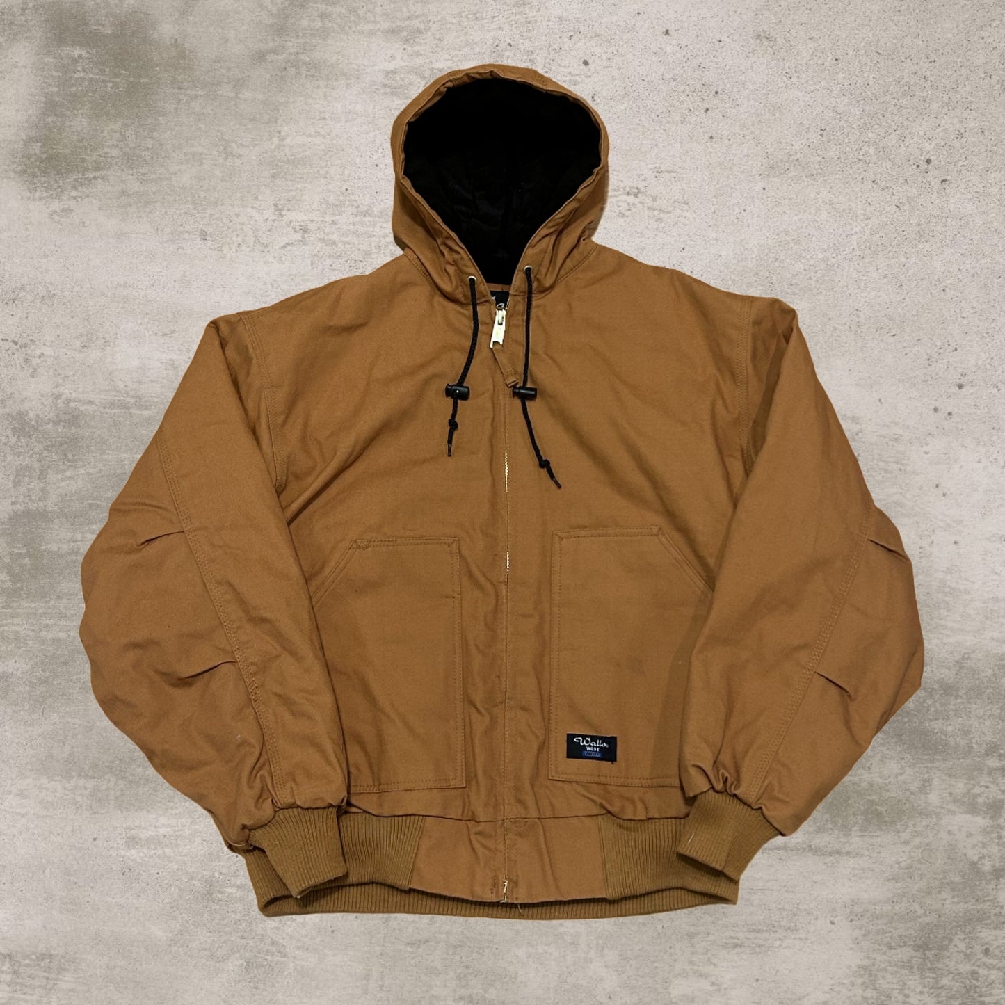 Vintage Walls Hooded Work Wear Jacket