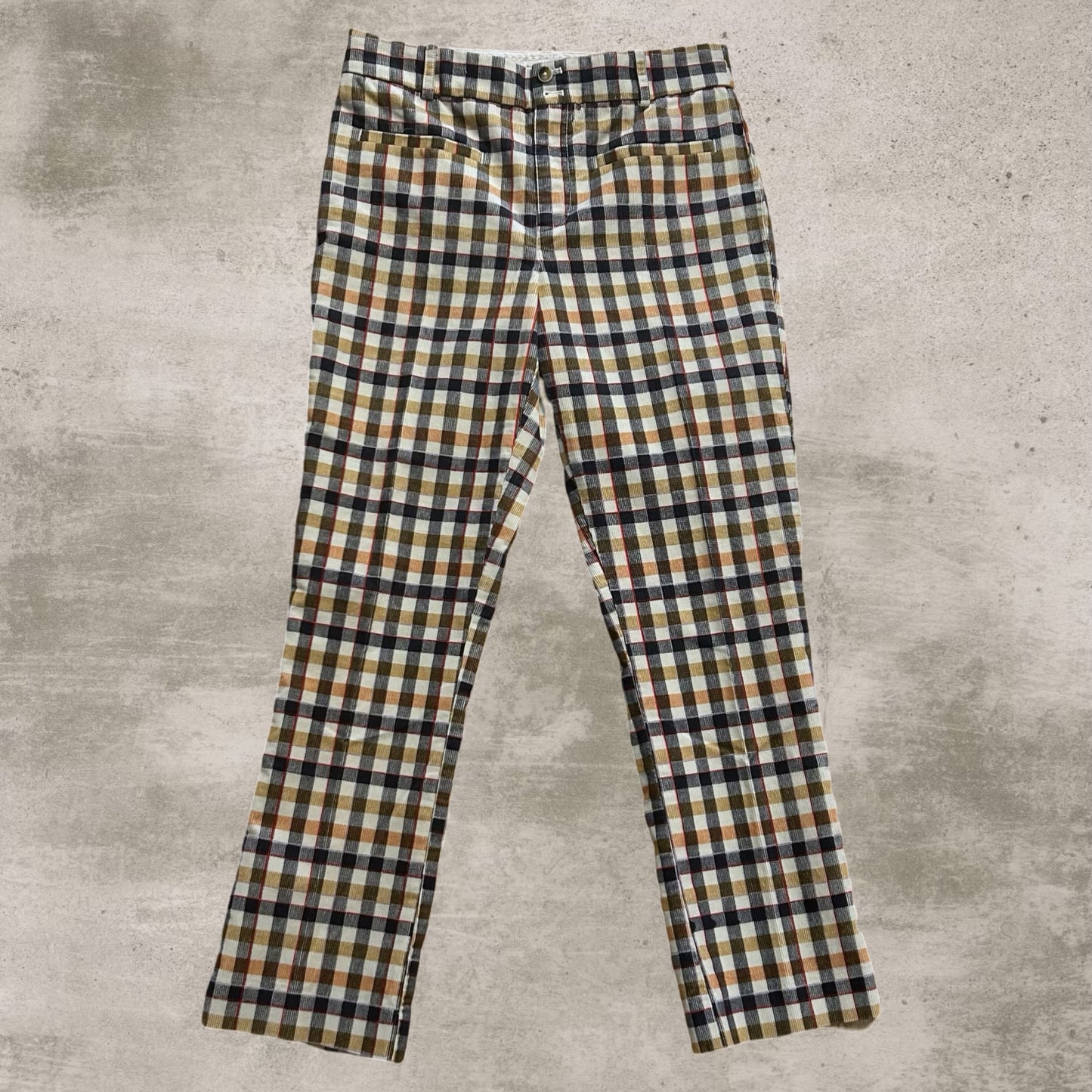 Anthropologle Plaid Pants