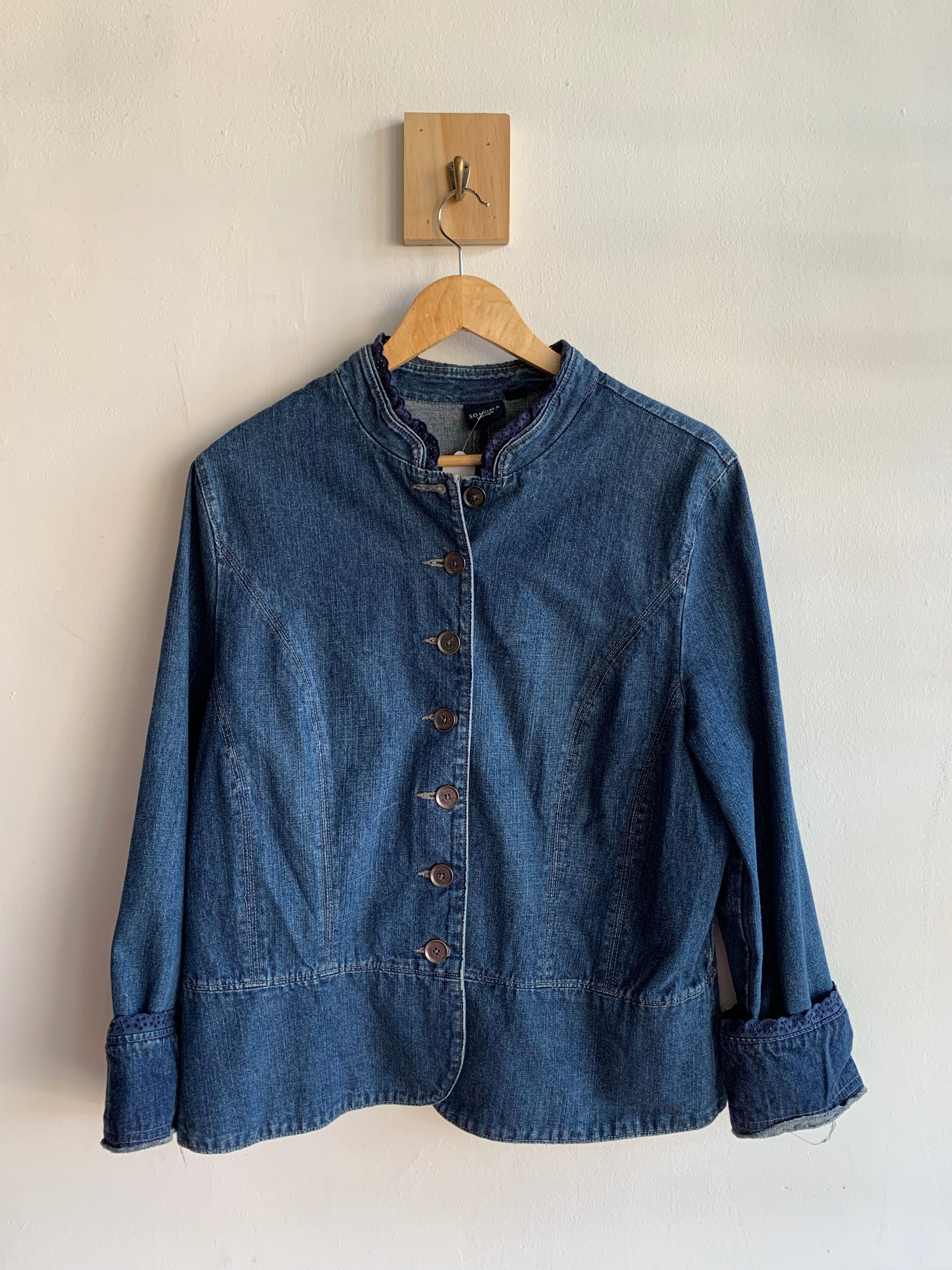 Sonoma Button-Down Denim Jacket