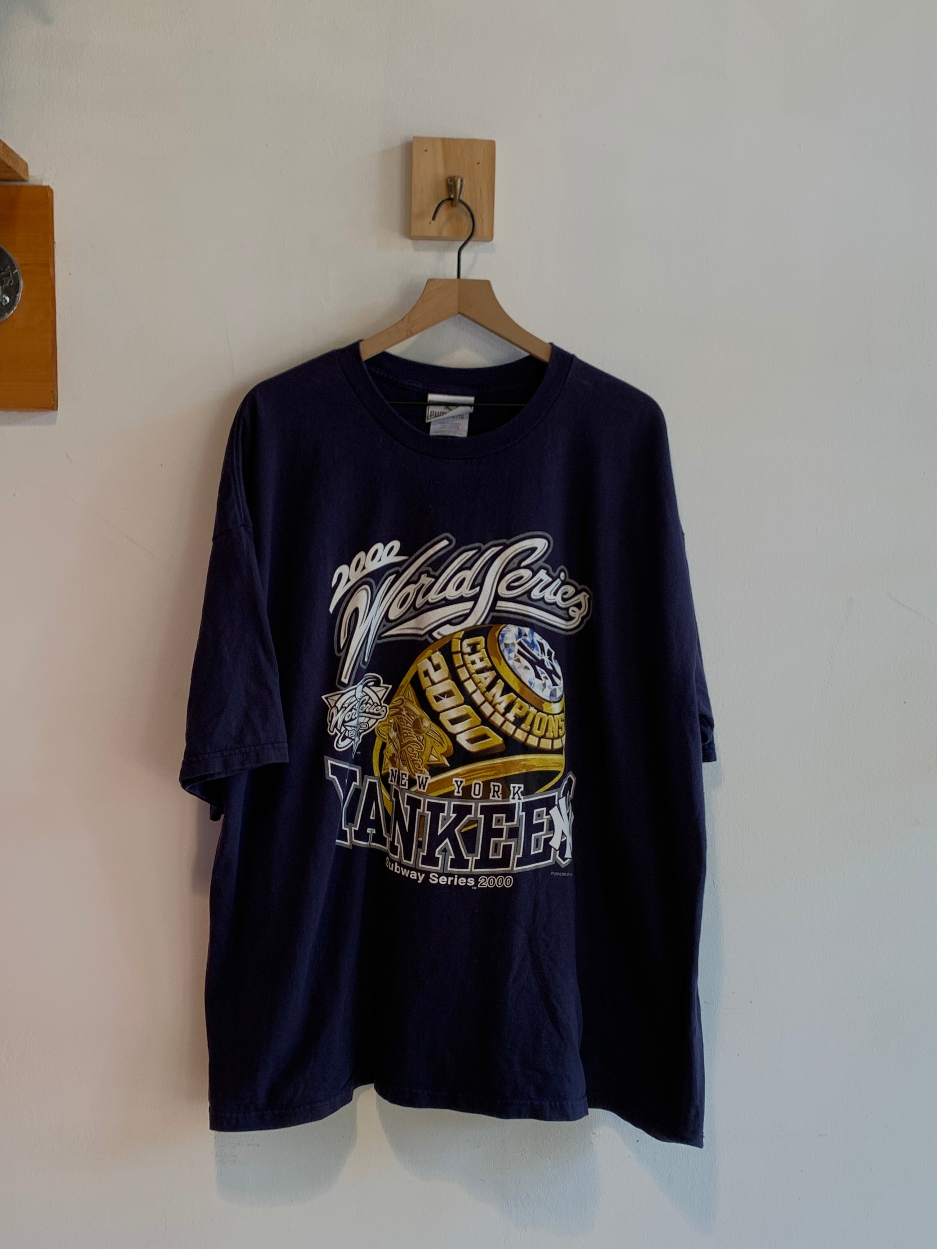 Vintage Puma New York Yankees World Series Championship Tee