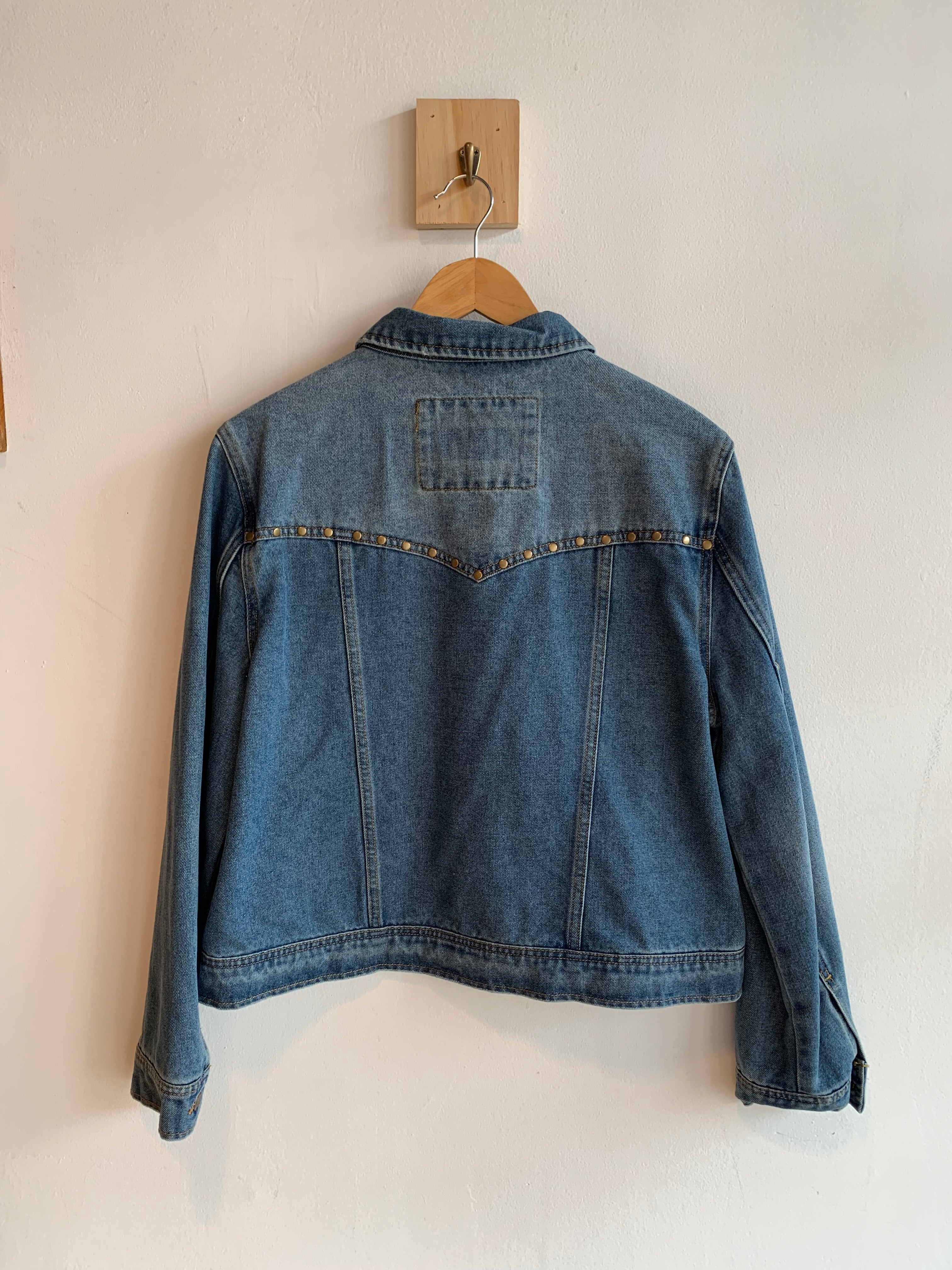 Frye Studded Denim Jacket
