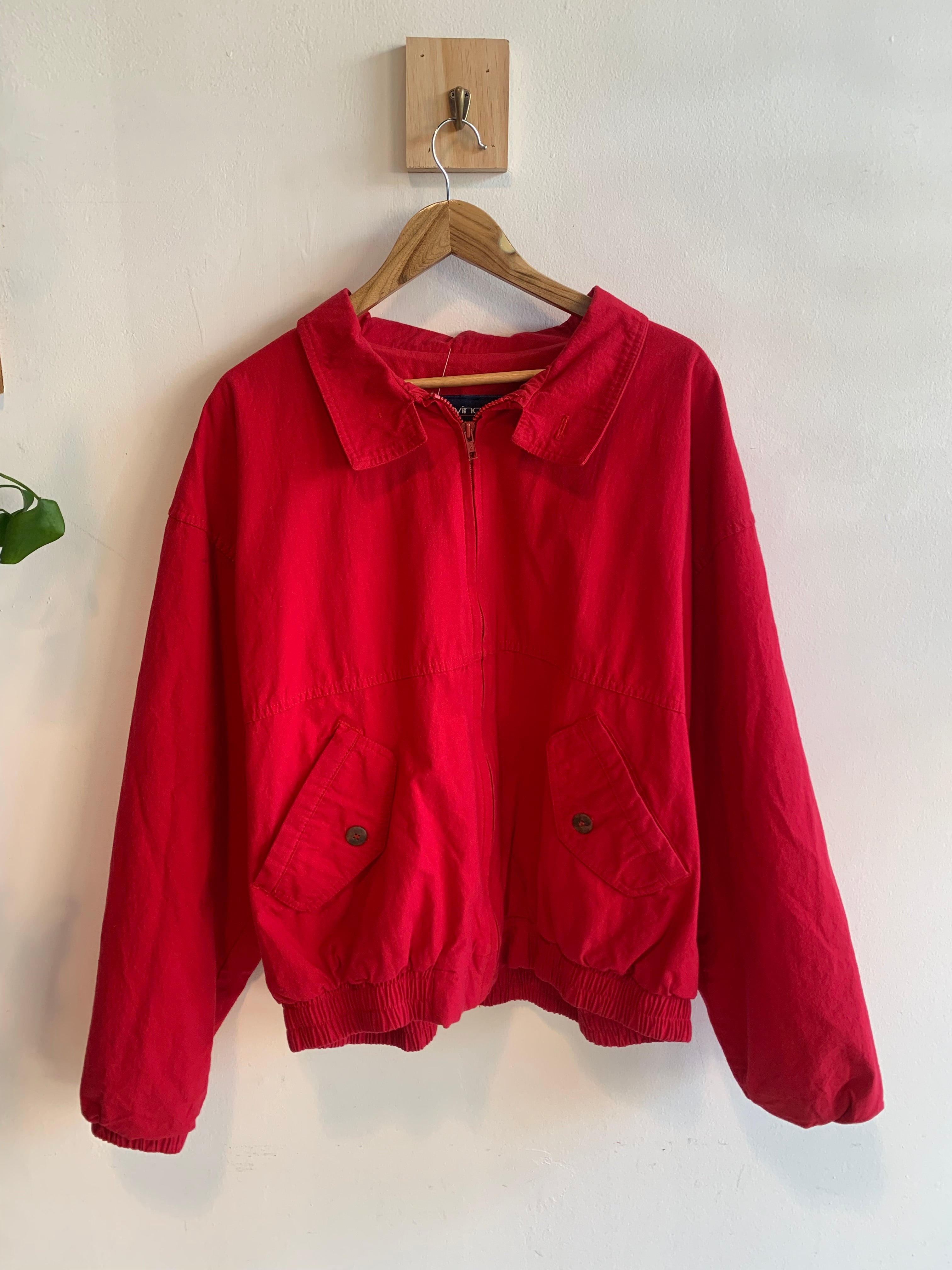 Vintage Cropped Red Swingster Jacket
