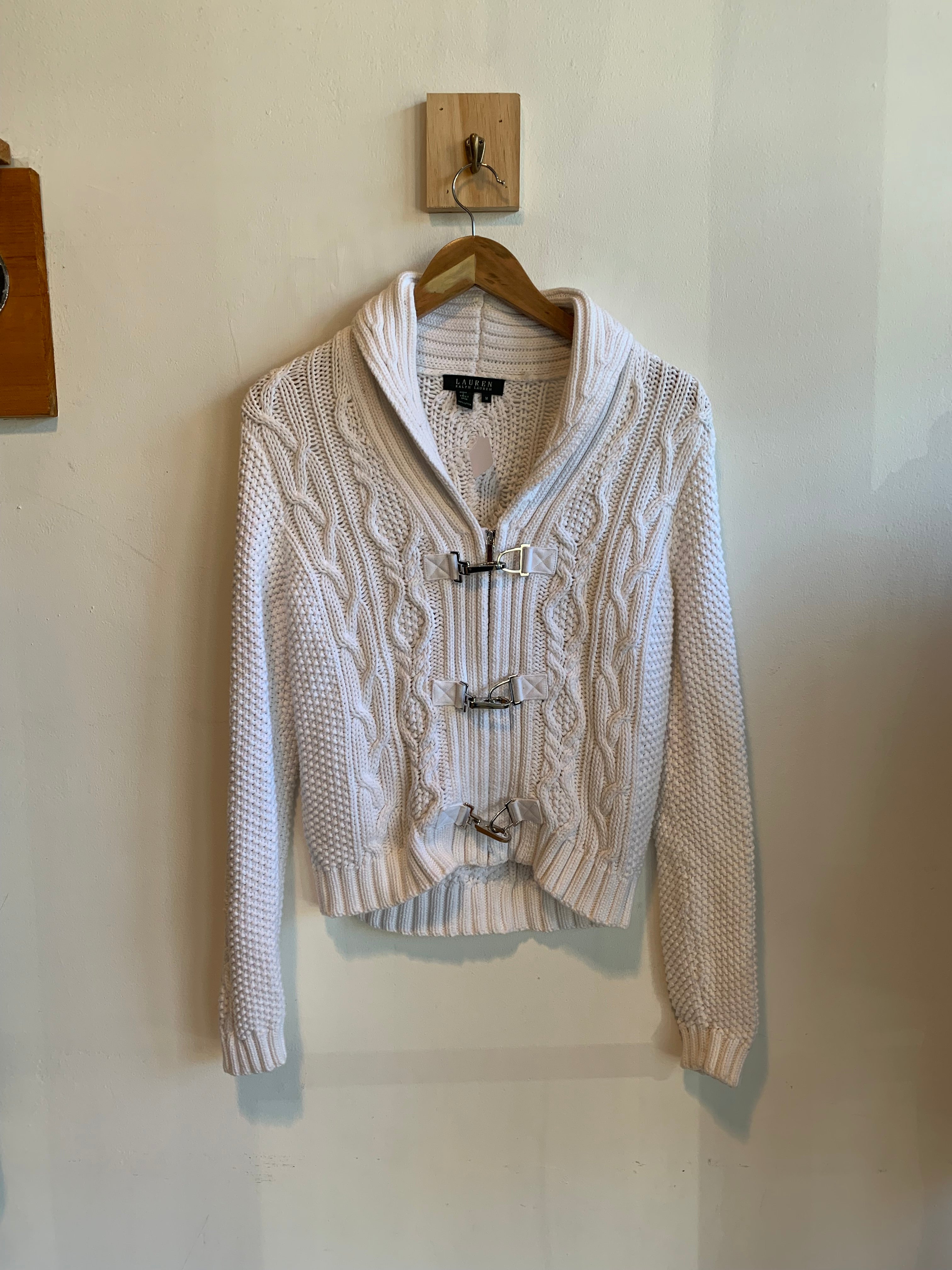 Lauren Ralph Lauren Cable-Knit Cardigan