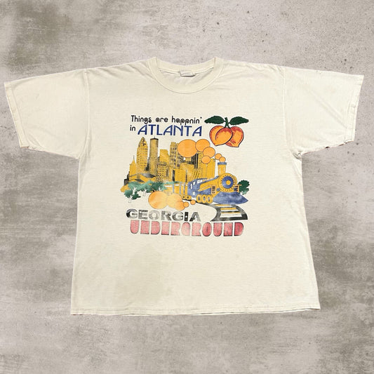 Vintage White Atlanta Shirt