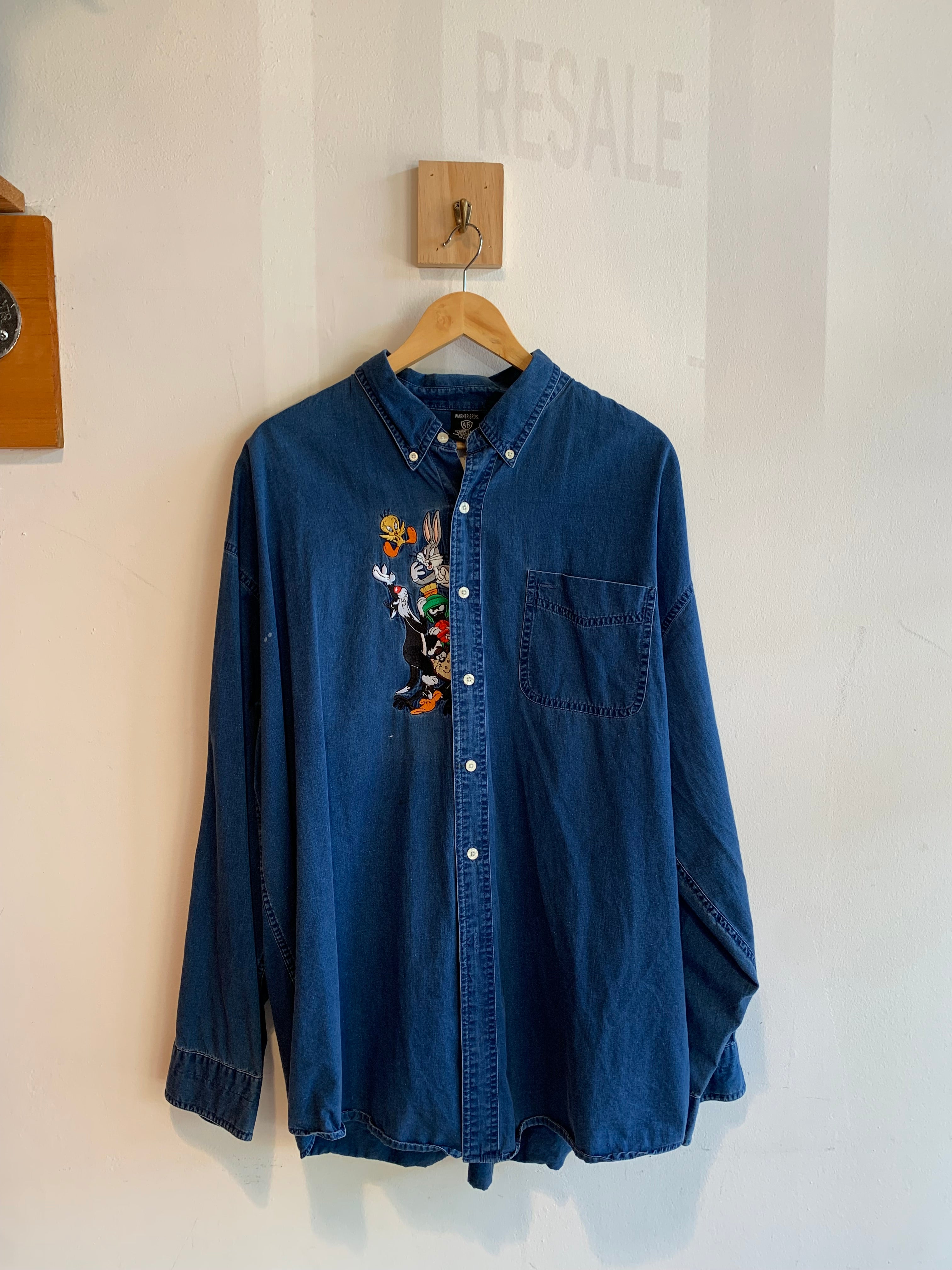 Vintage Warner Bros. Studio Denim Shirt