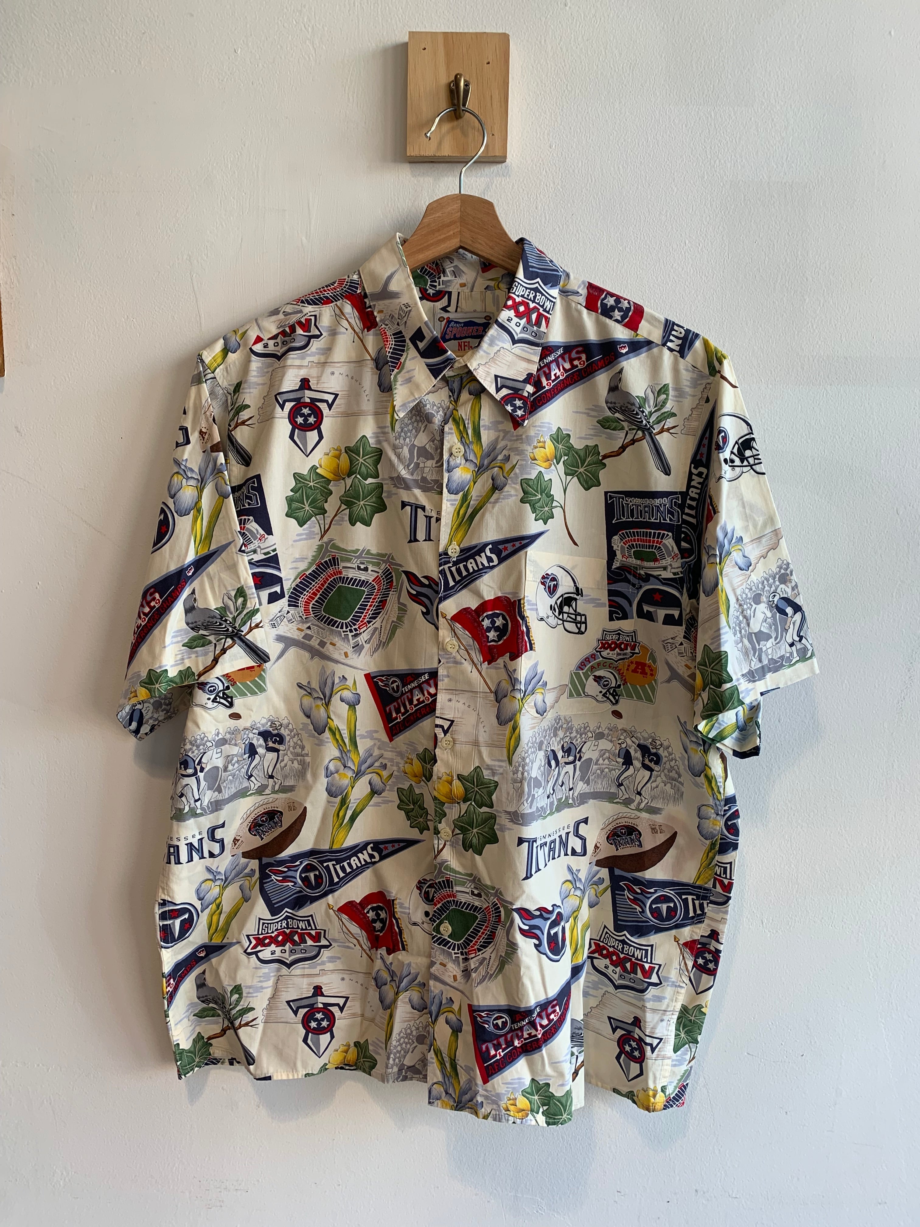 Vintage Tennessee Titans Button-Down Shirt