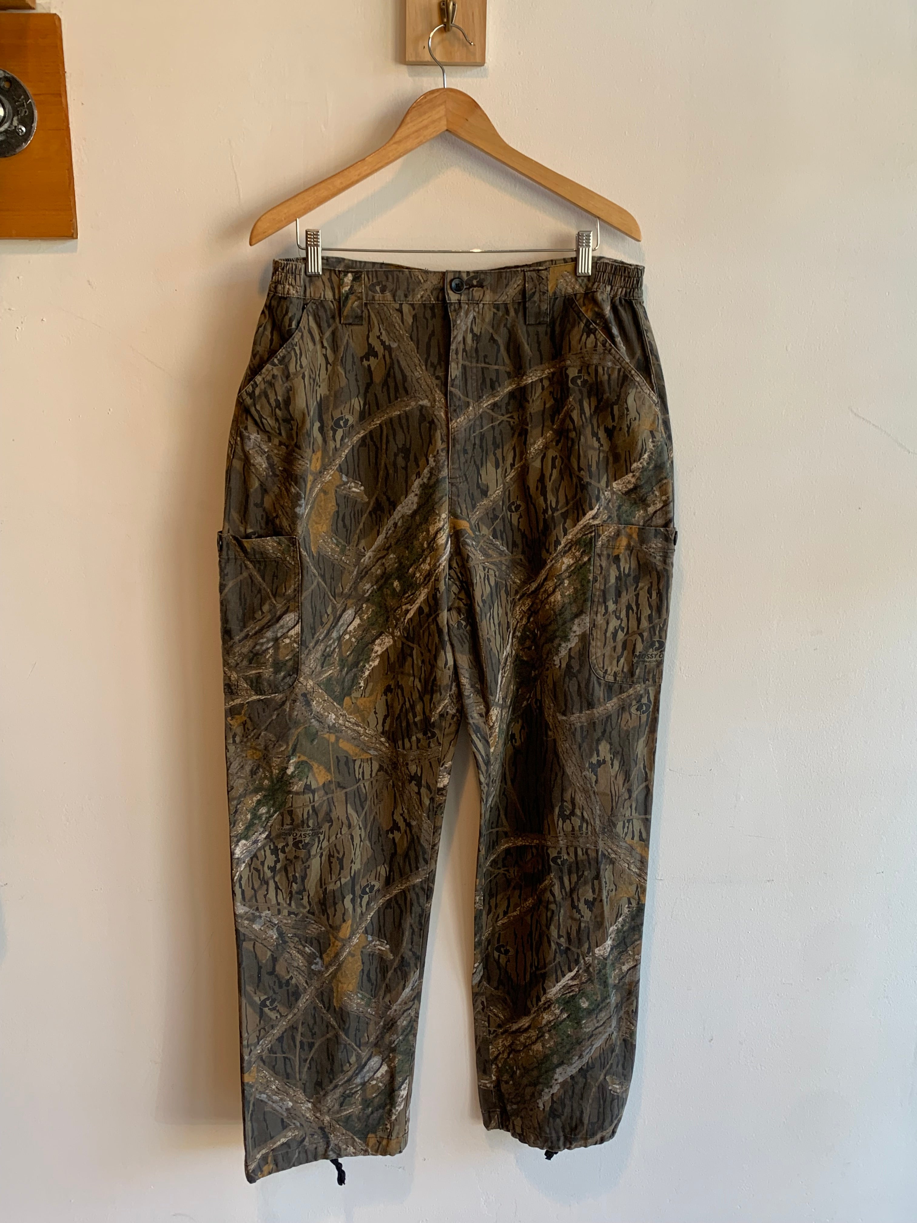 Vintage Mossy Oak Shadow Branch Camouflage Pants