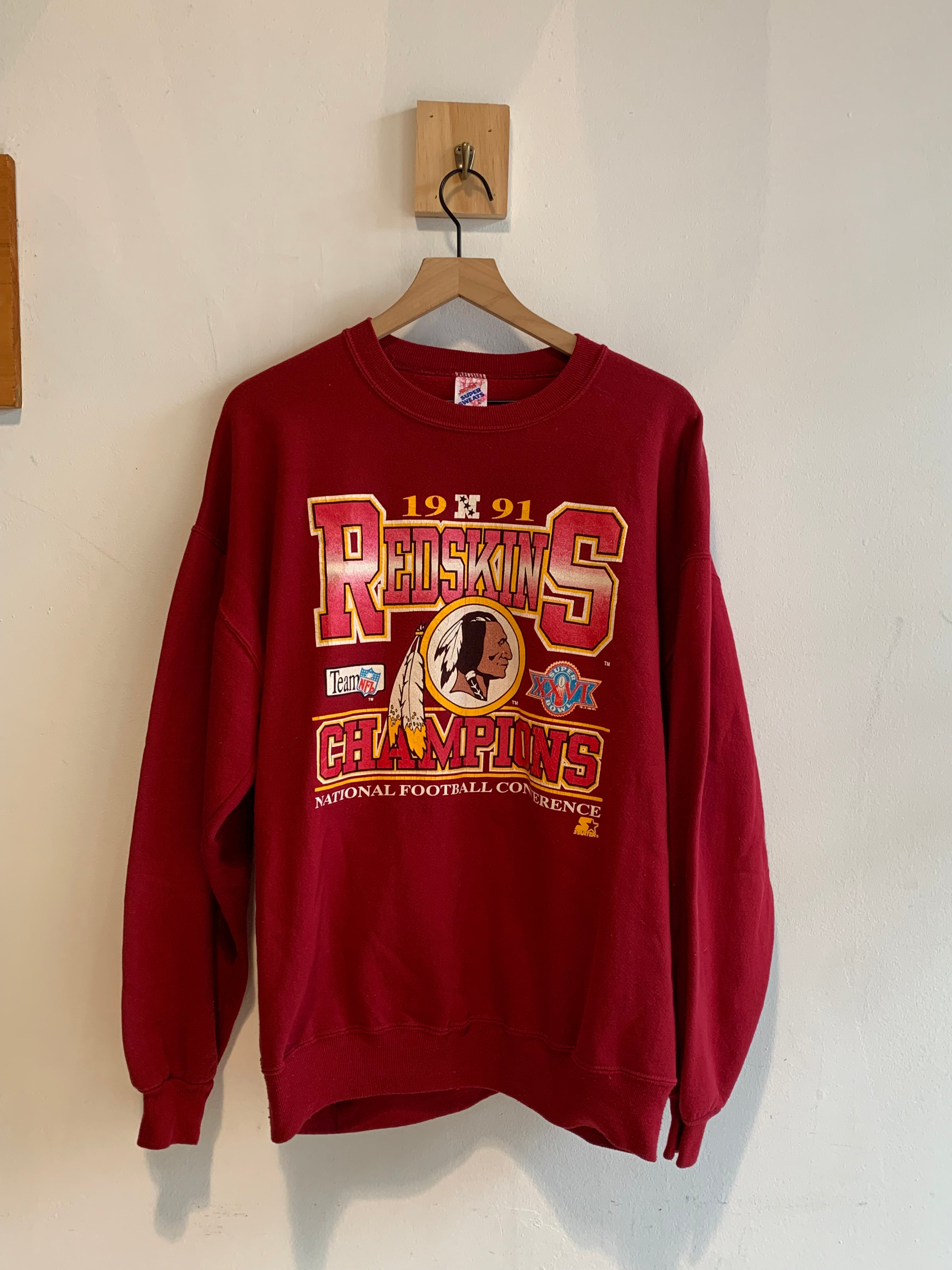 Vintage Washington Redskins Super Bowl XXVI Crewneck Sweatshirt