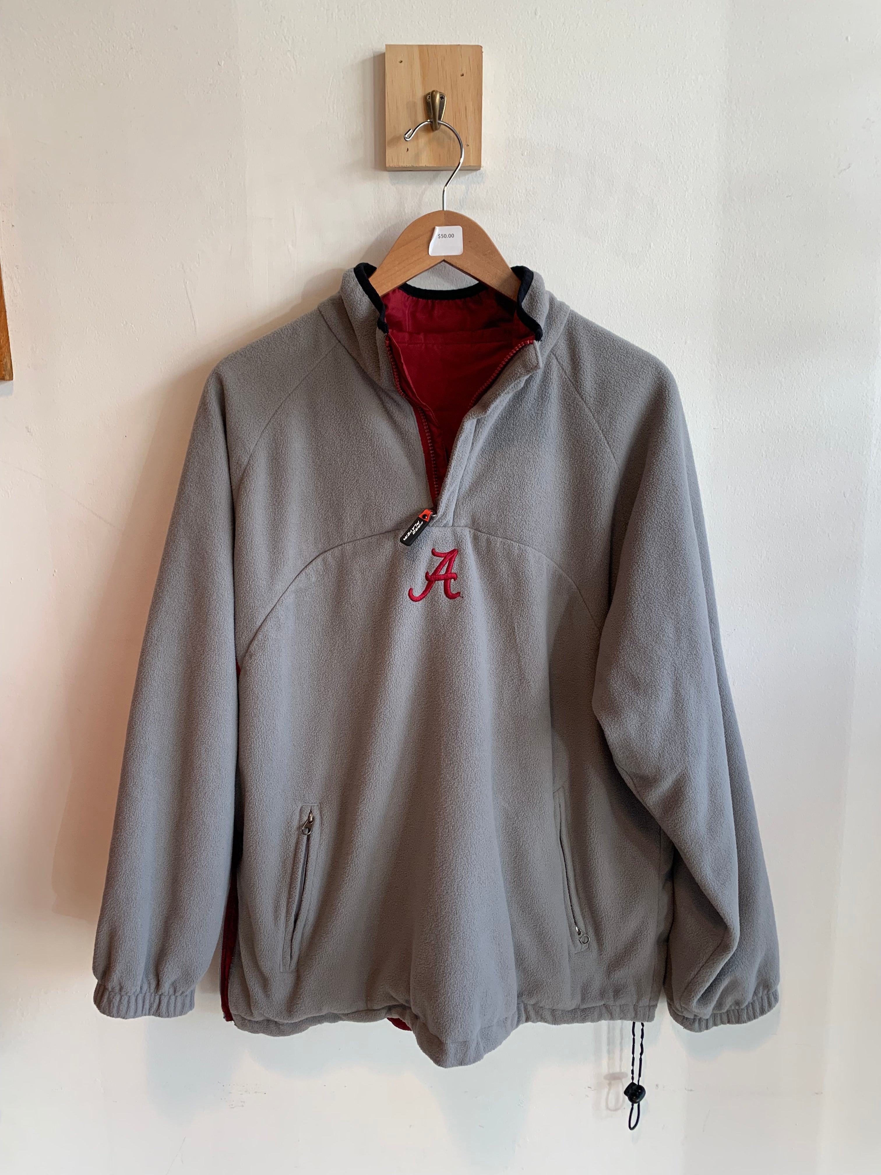 University of Alabama Reversible Quarter Zip