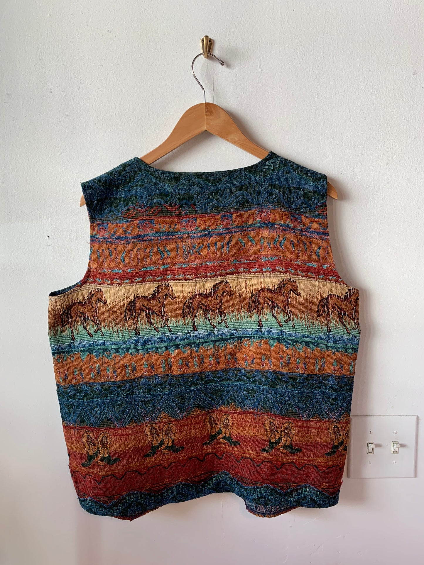 Vintage Western Style Vest