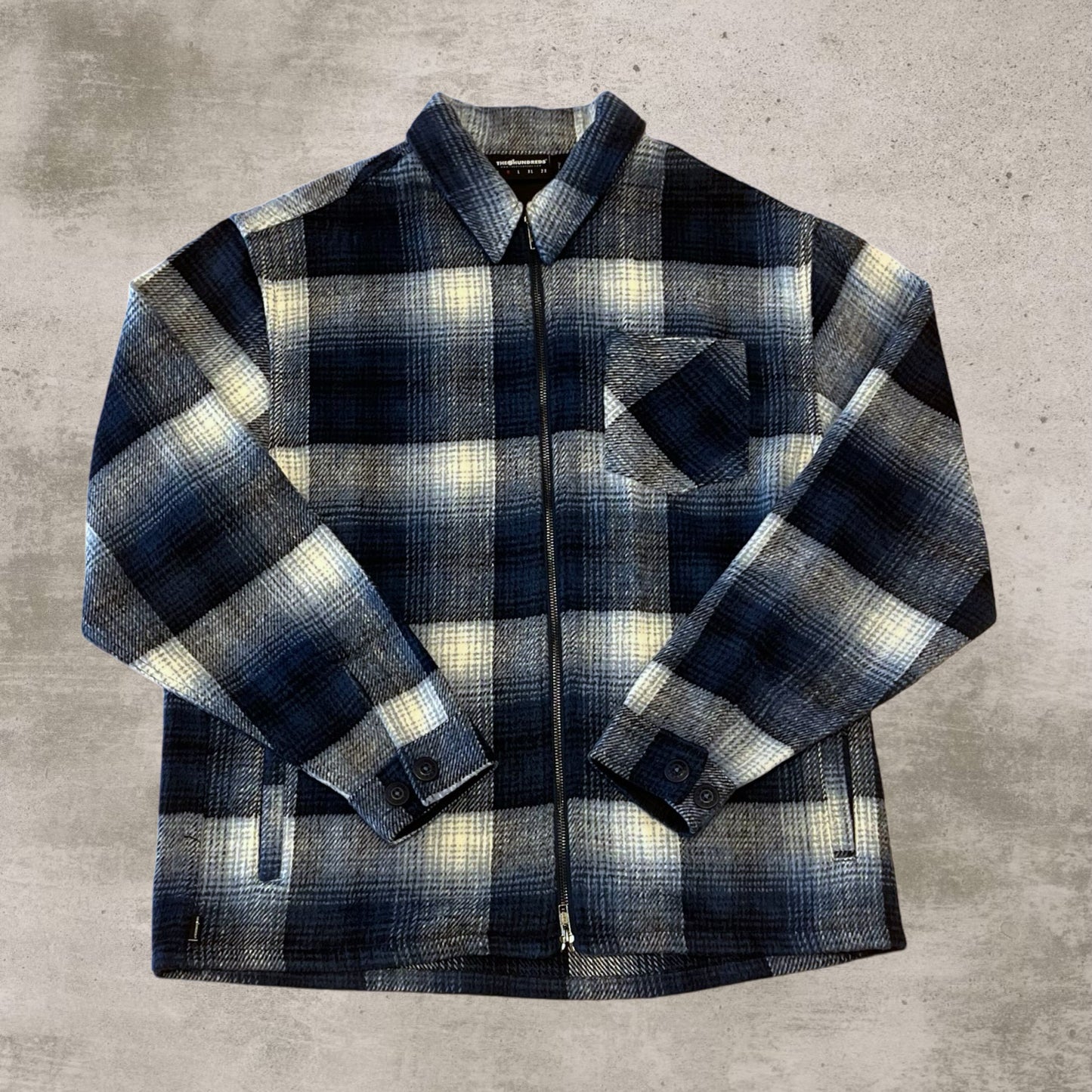 The Hundreds Flannel Zipup